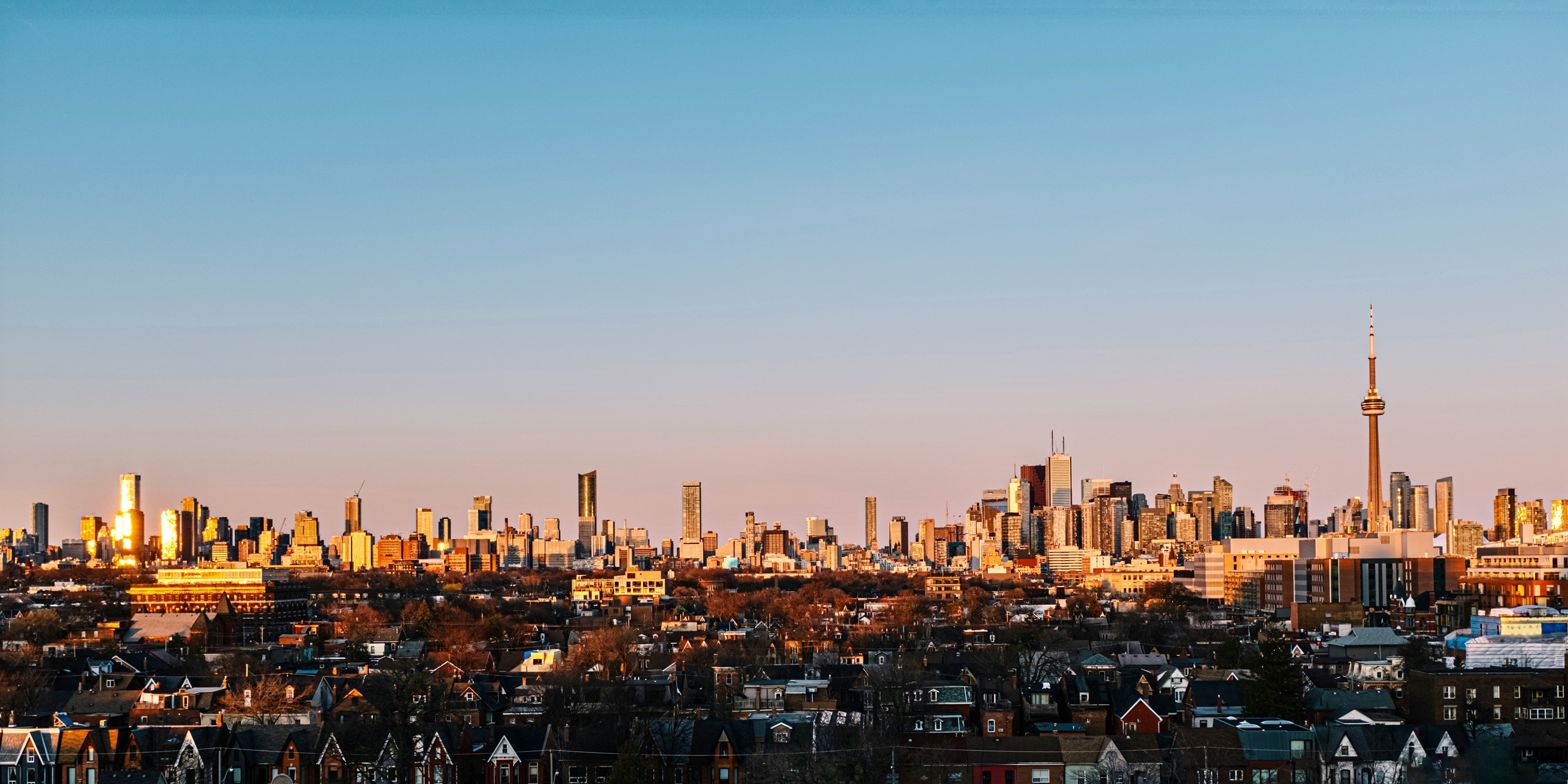 City Skyline city skyline wallpaper, 4852x2426