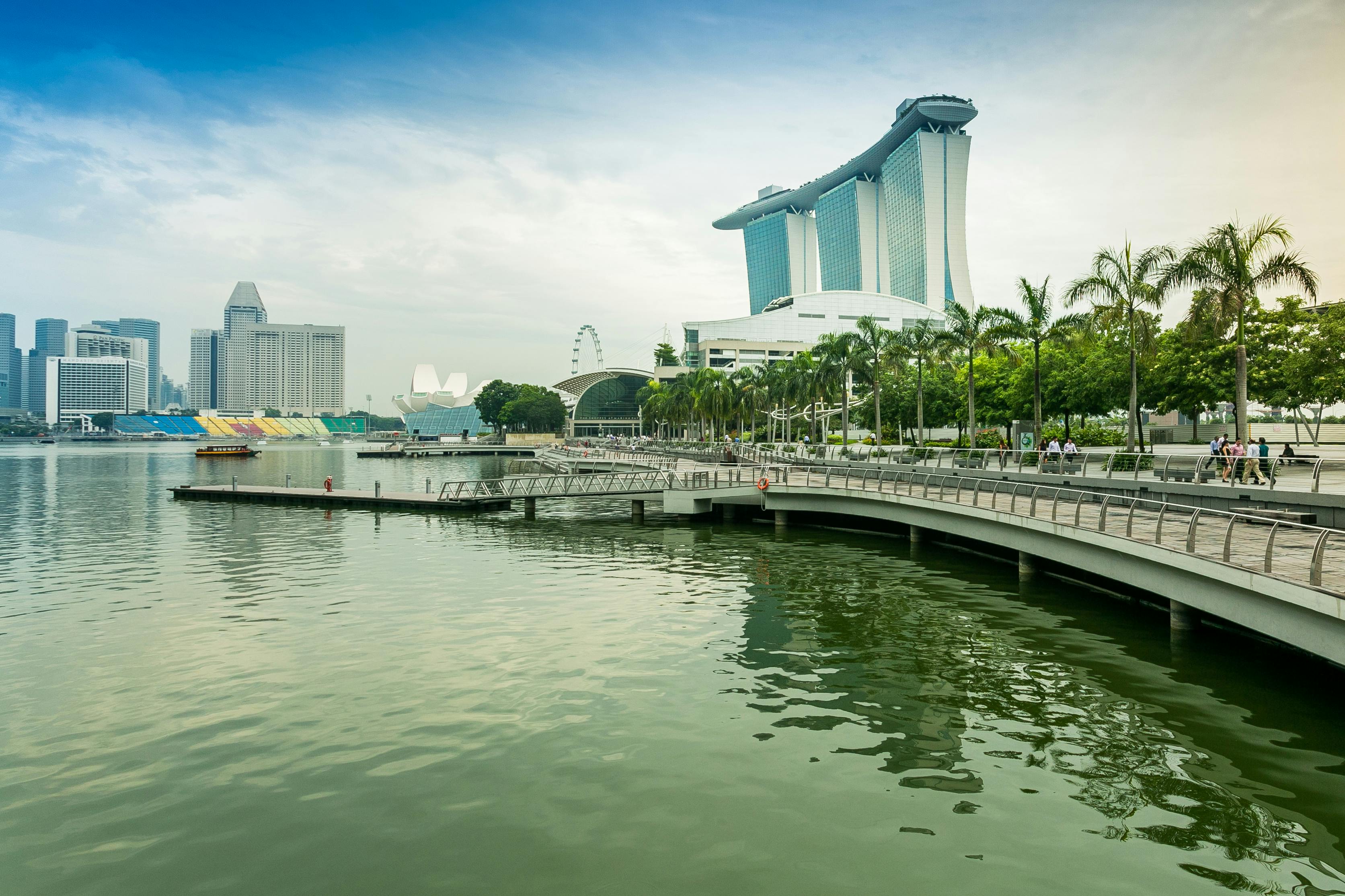 Singapore Skyline city skyline wallpaper, 3345x2230
