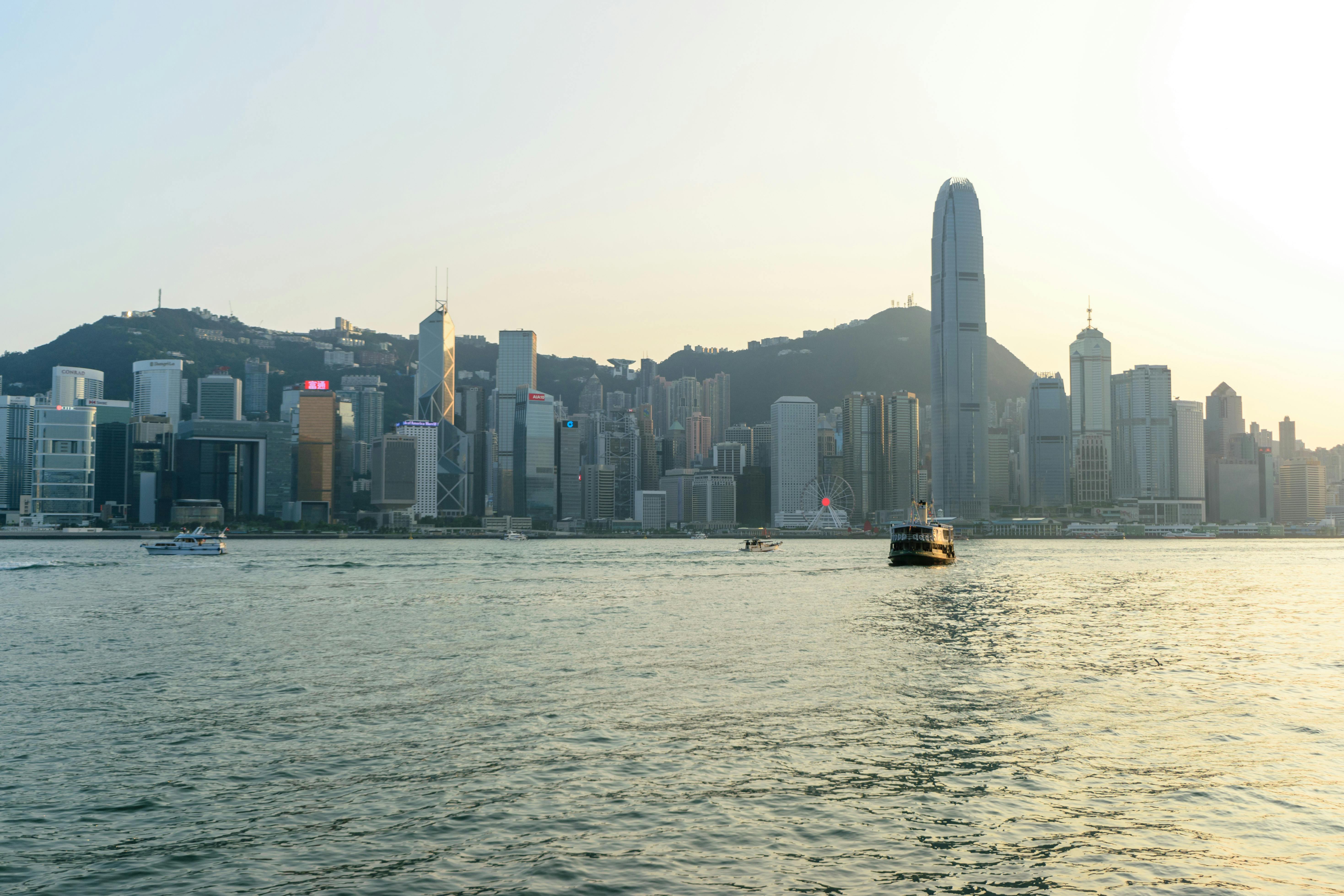 Hong Kong Skyline city skyline wallpaper, 5875x3917
