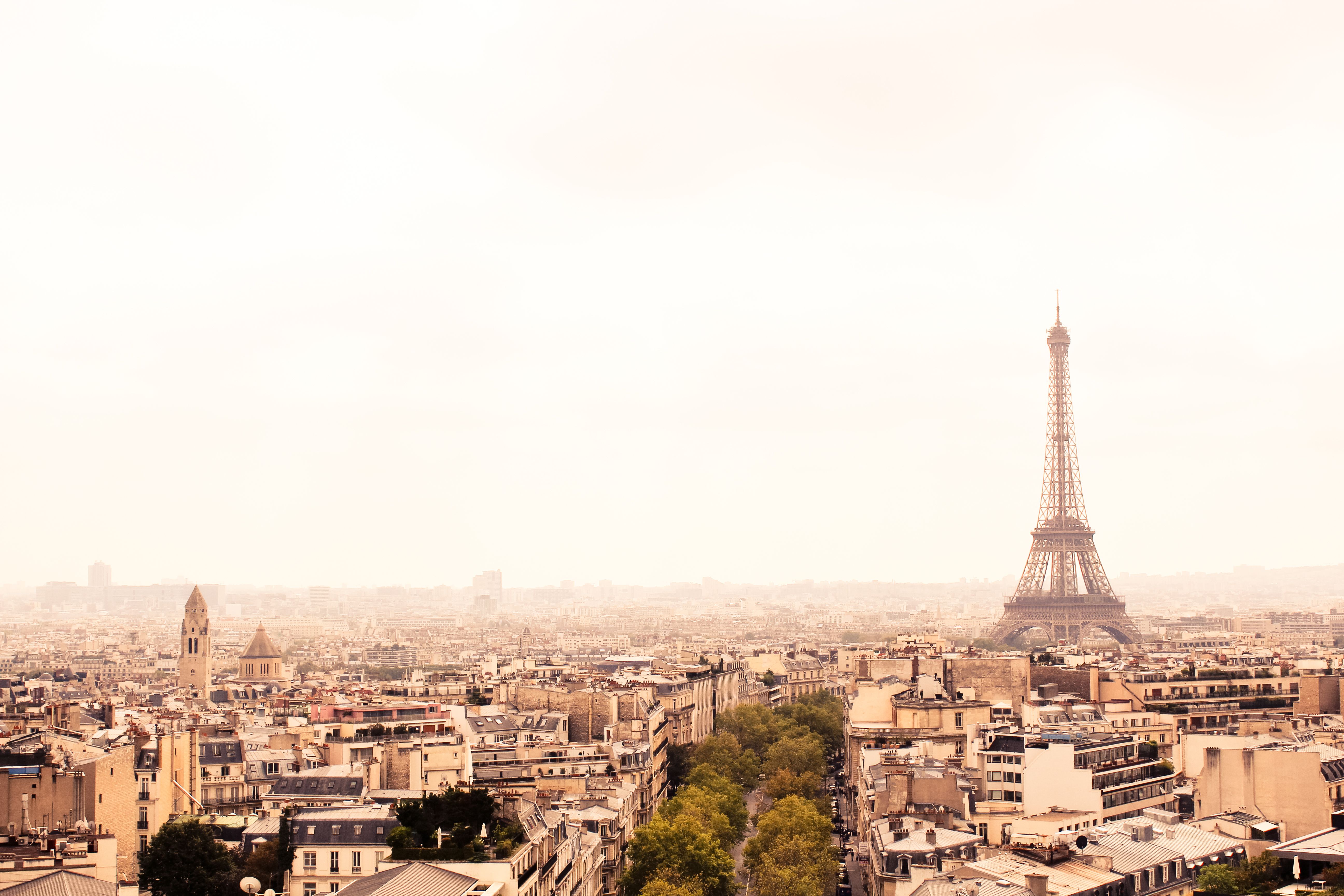 Paris Skyline city skyline wallpaper, 5184x3456