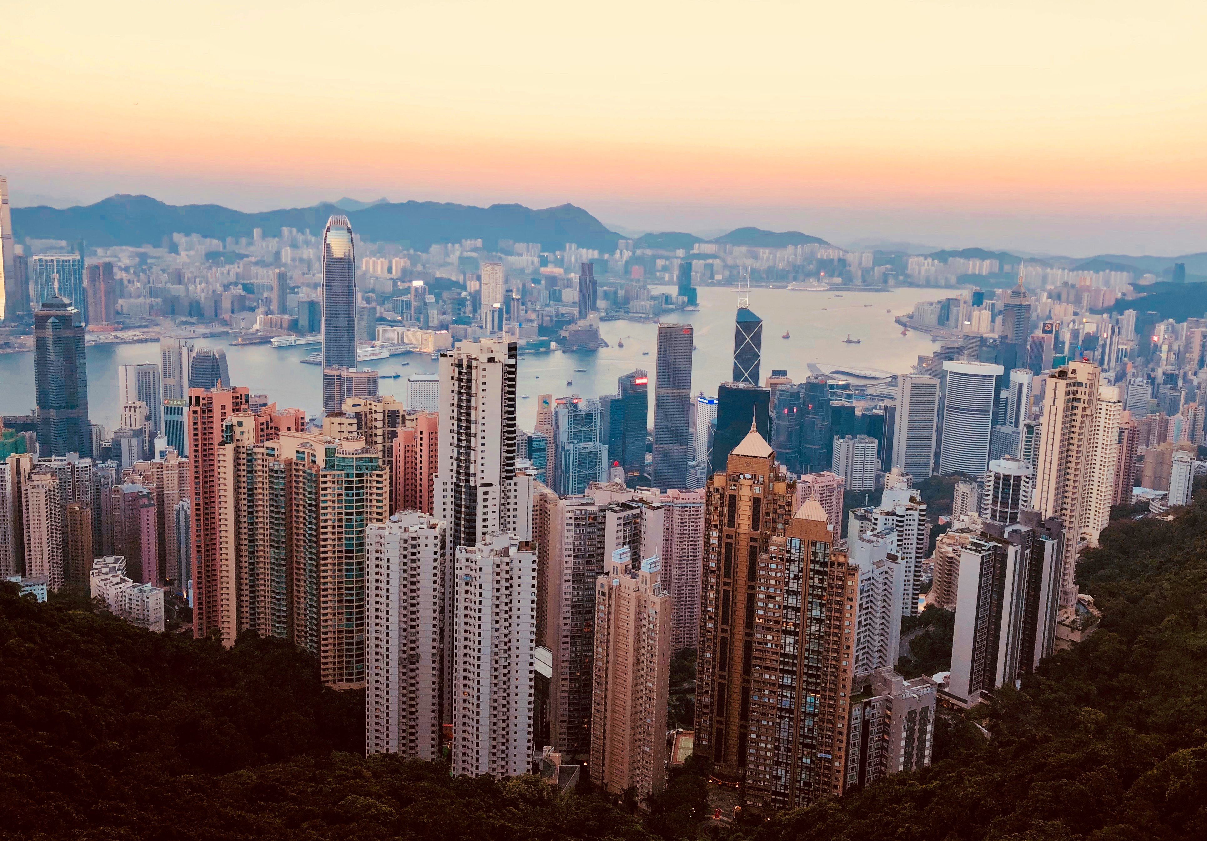 Hong Kong Skyline city skyline wallpaper, 3861x2691