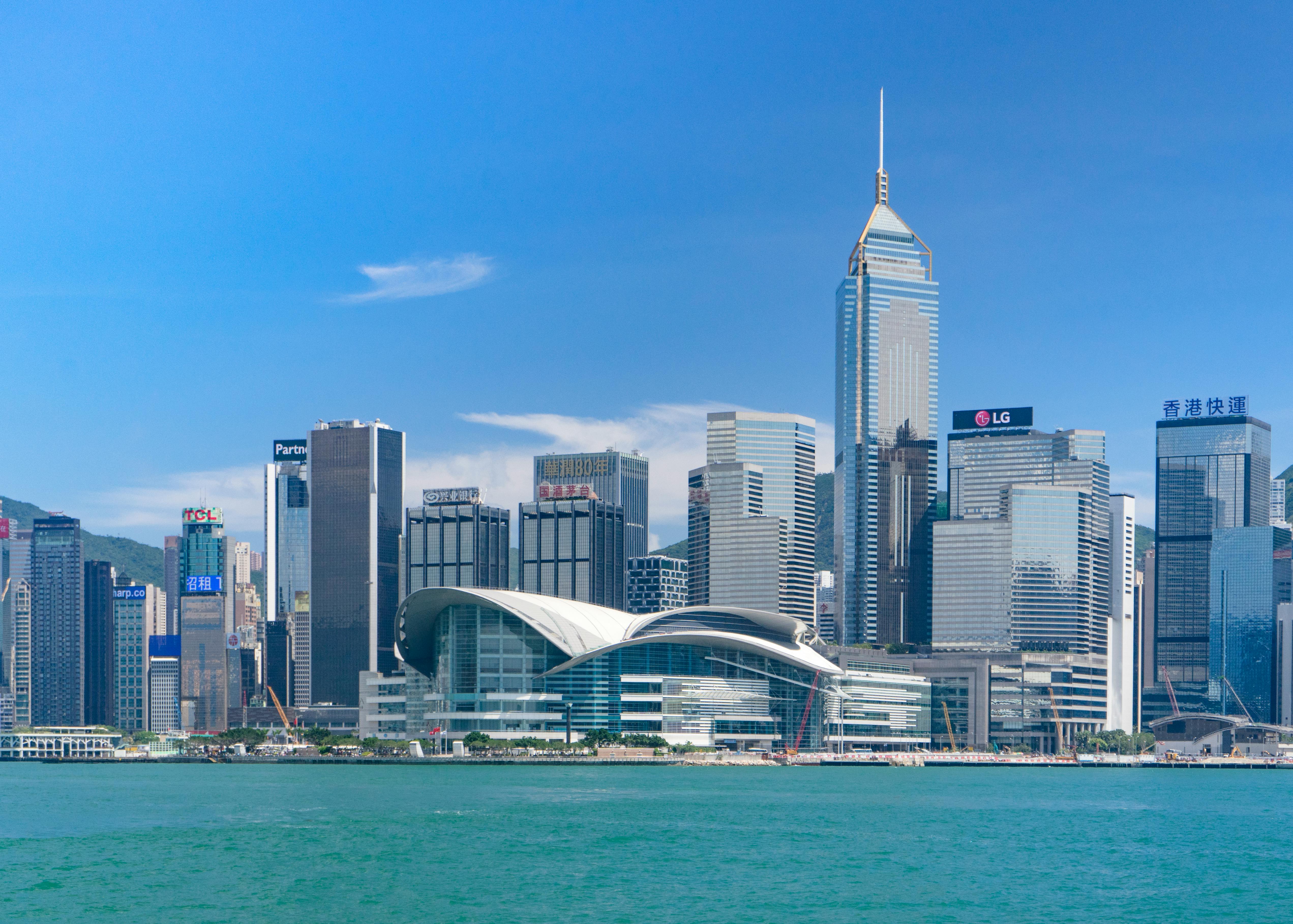 Hong Kong Skyline city skyline wallpaper, 5086x3633