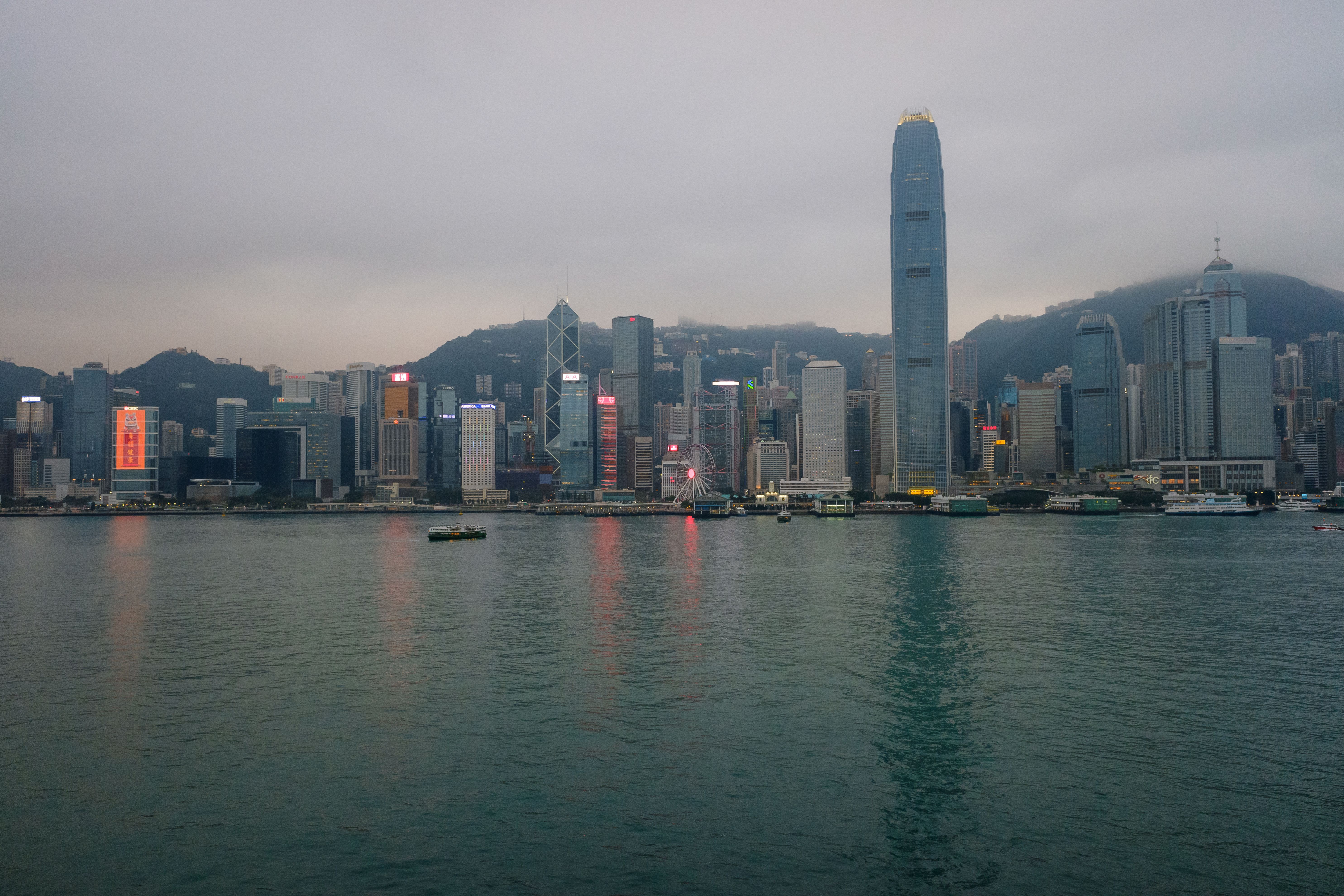 Hong Kong Skyline city skyline wallpaper, 5939x3959