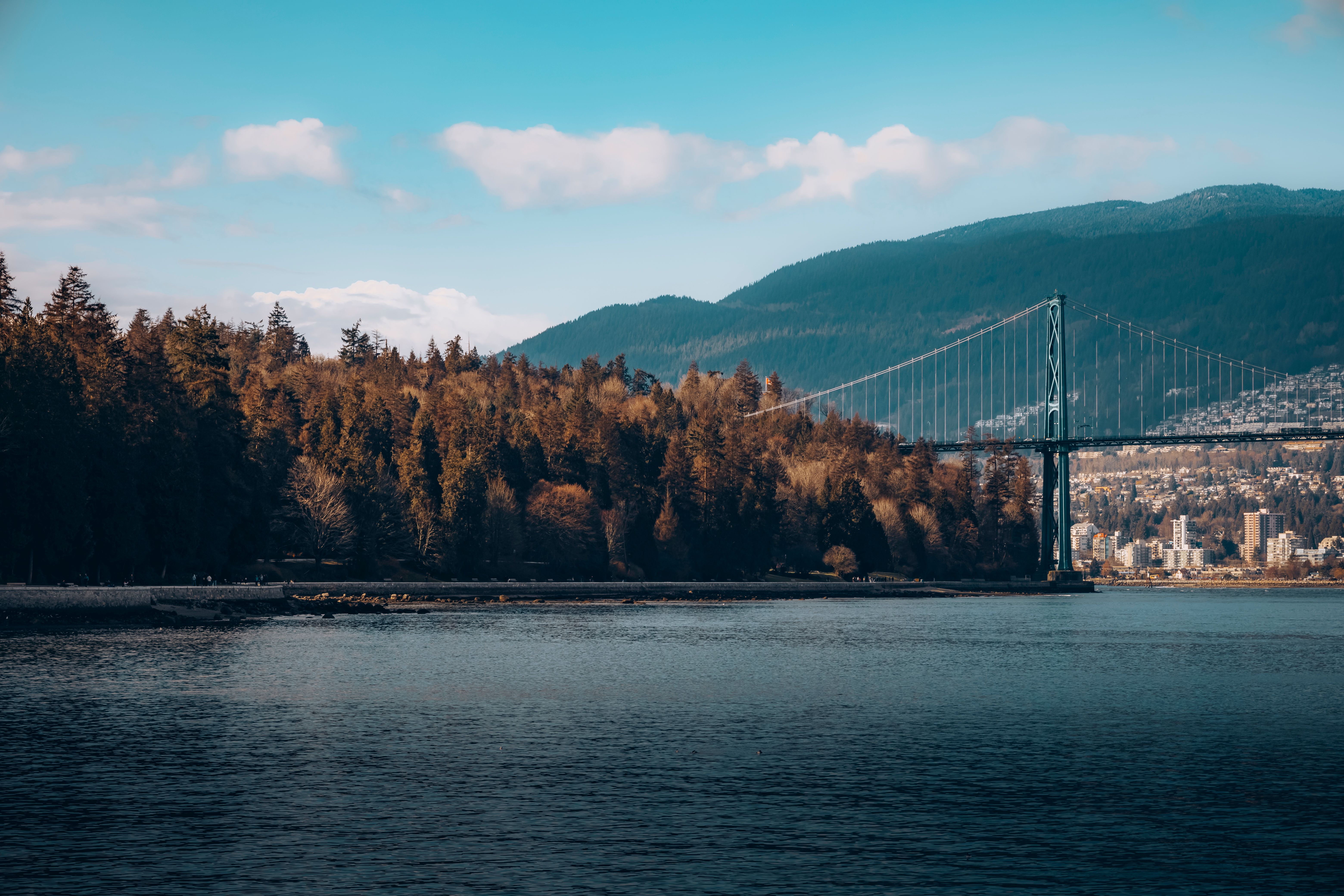 Vancouver, BC city skyline wallpaper, 6240x4160