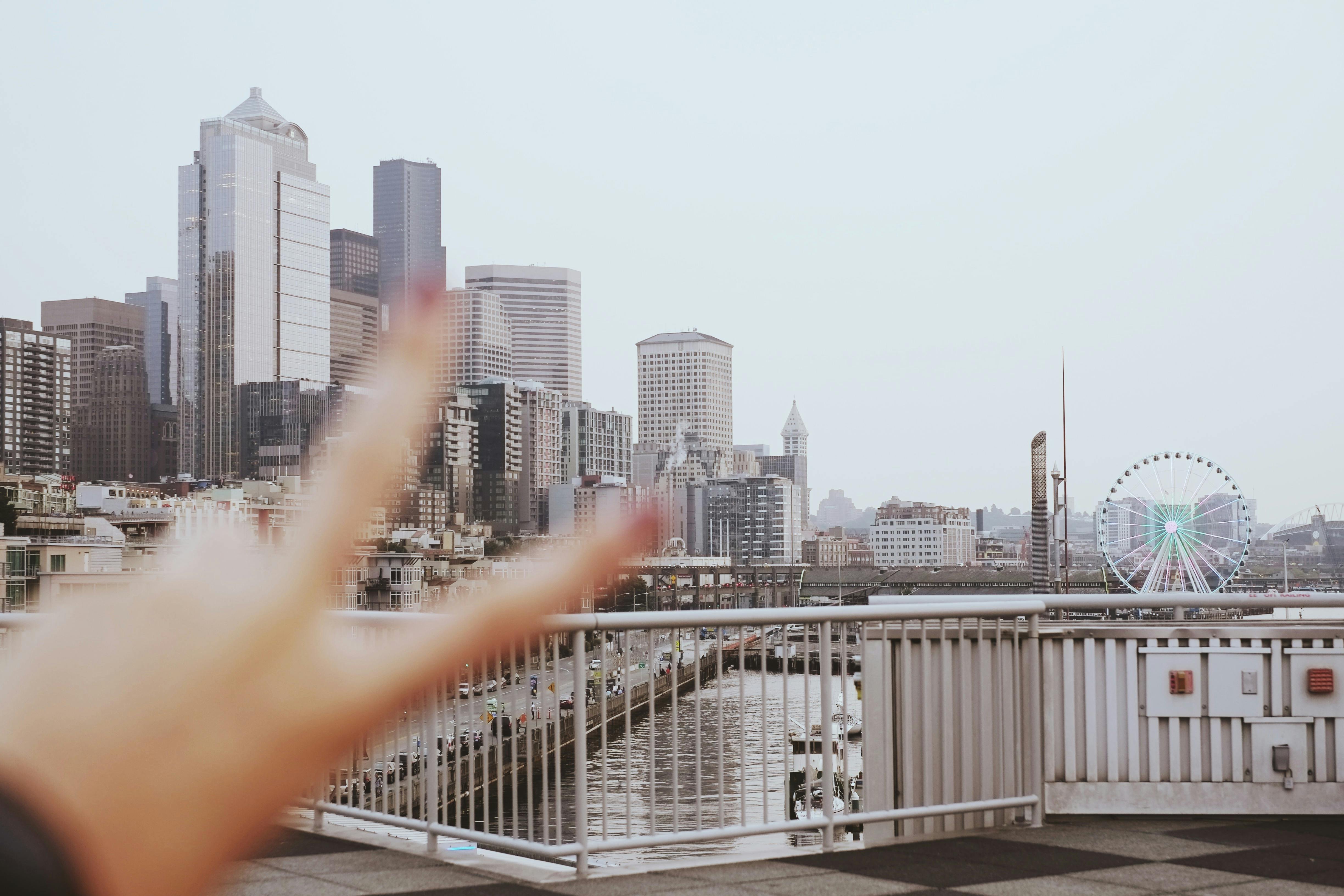 Seattle, WA city skyline wallpaper, 4896x3264