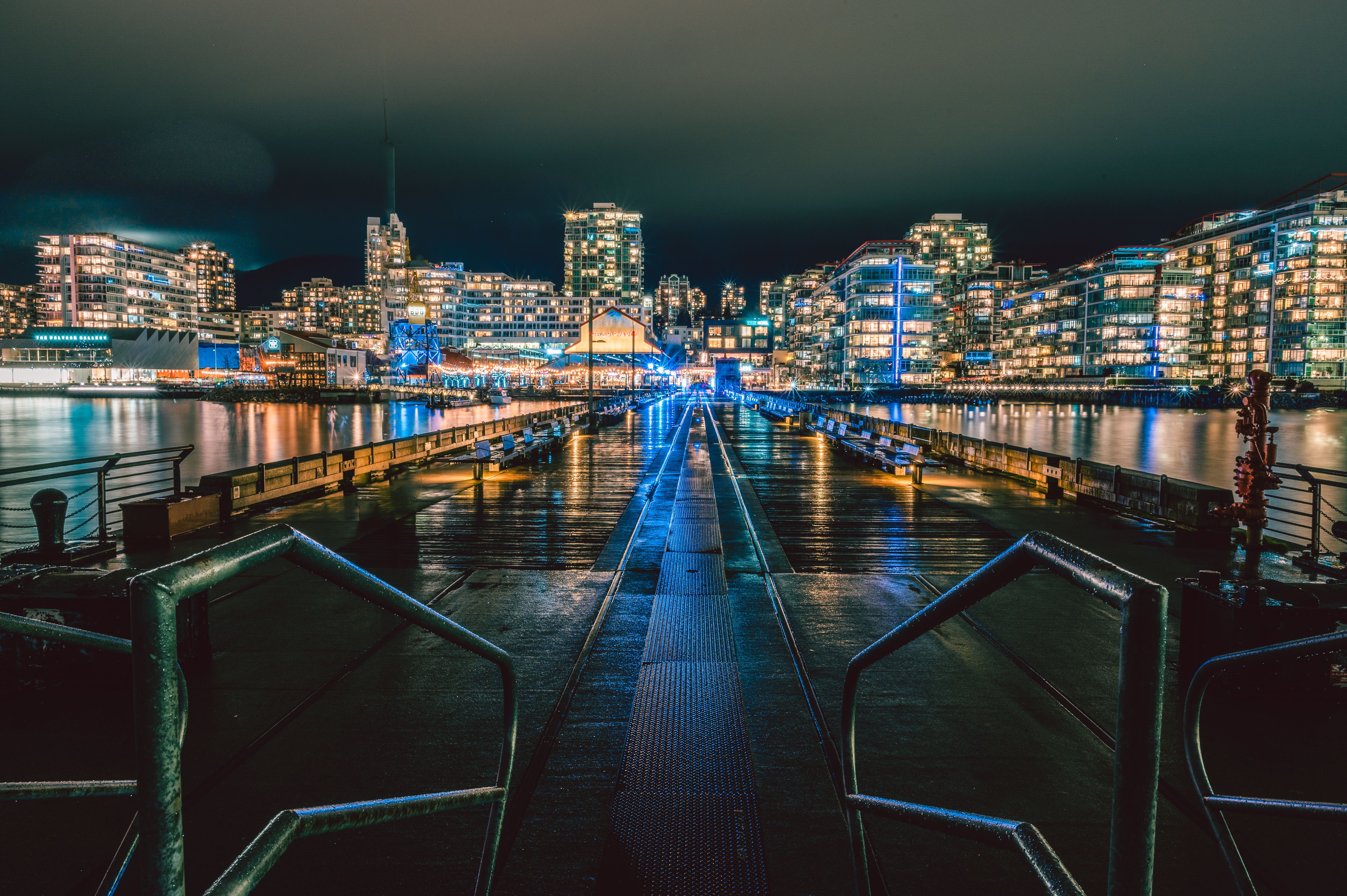 Vancouver, BC city skyline wallpaper, 6027x4010