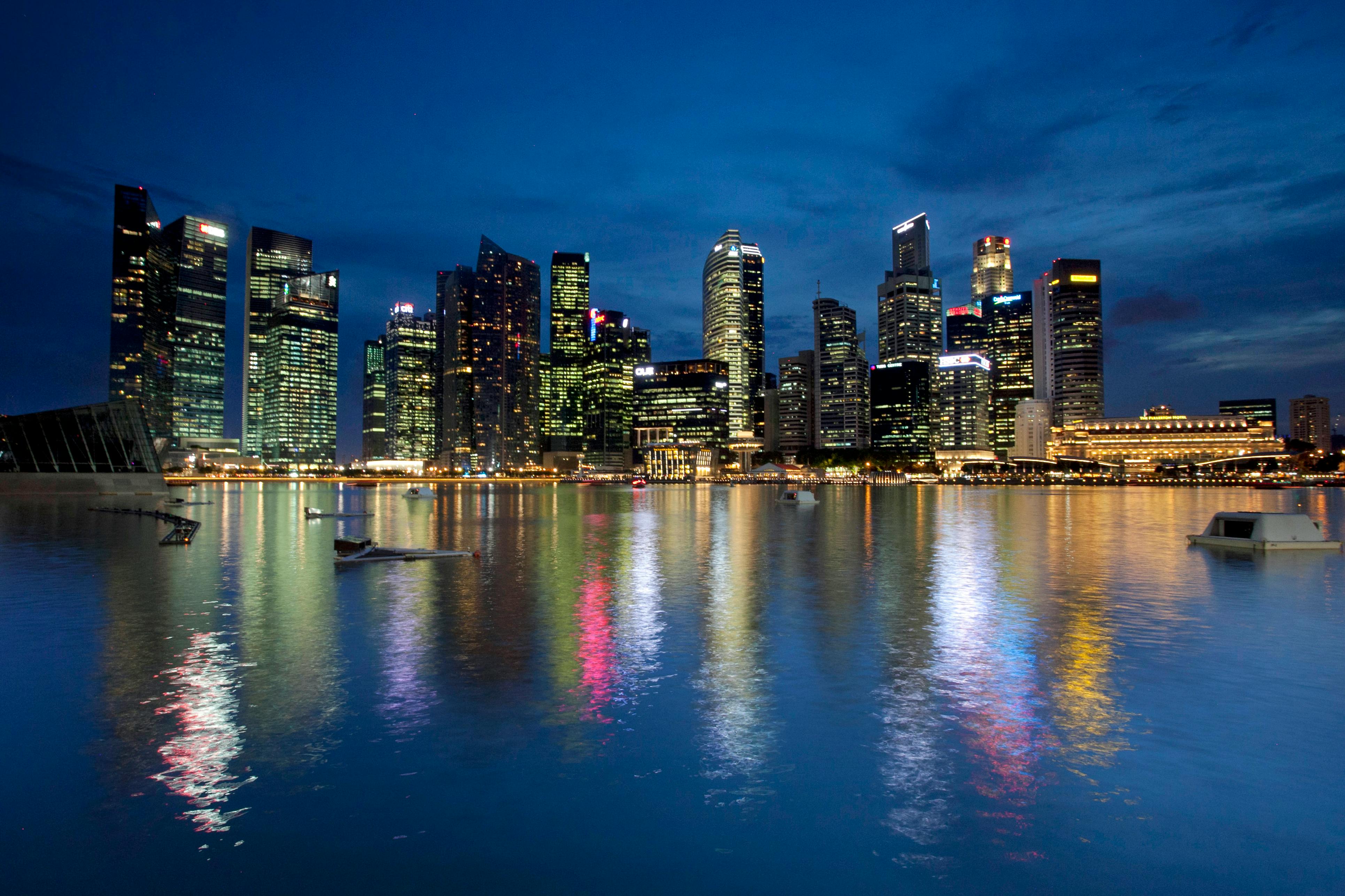 Singapore Skyline city skyline wallpaper, 3861x2574