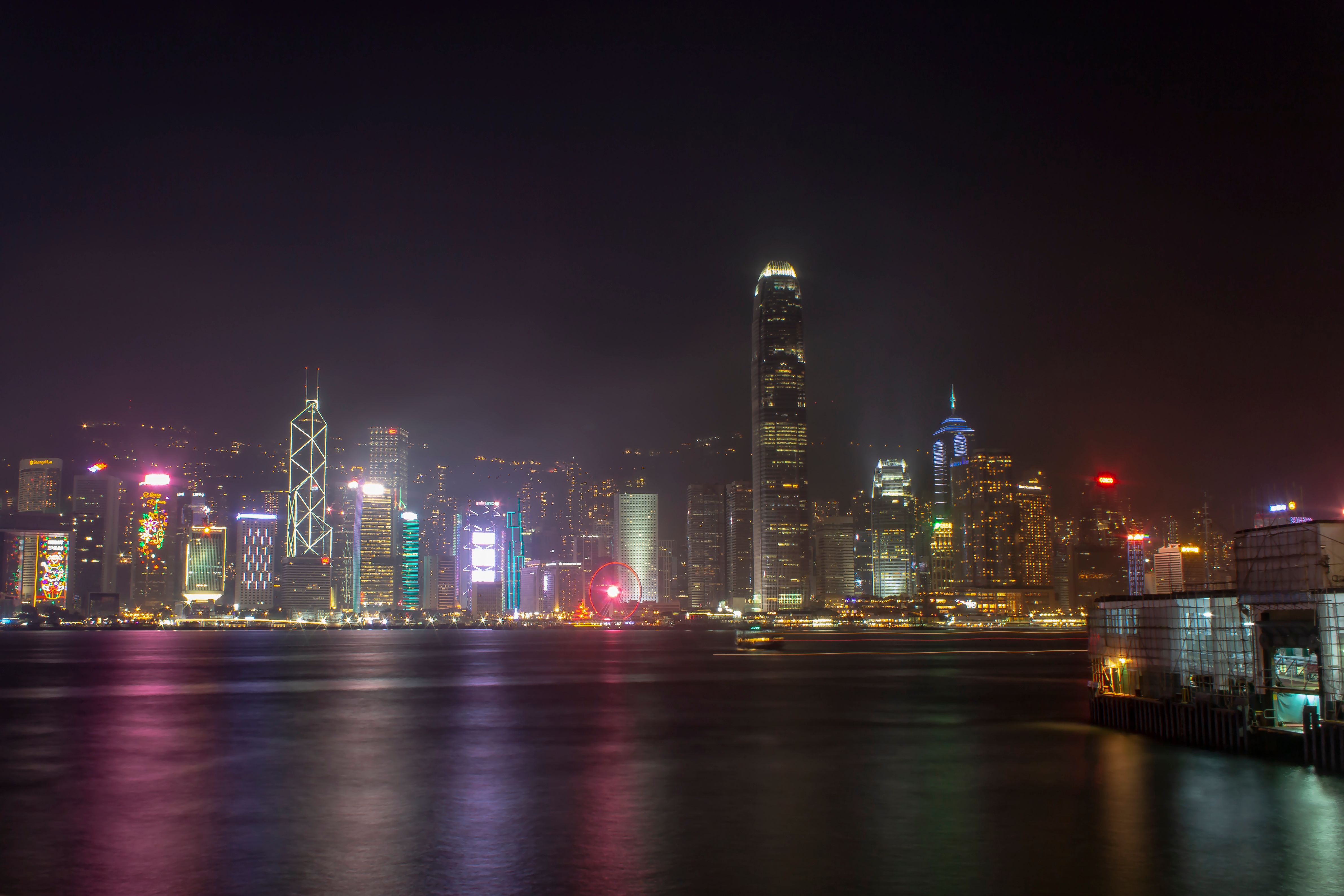 Hong Kong Skyline city skyline wallpaper, 4763x3175