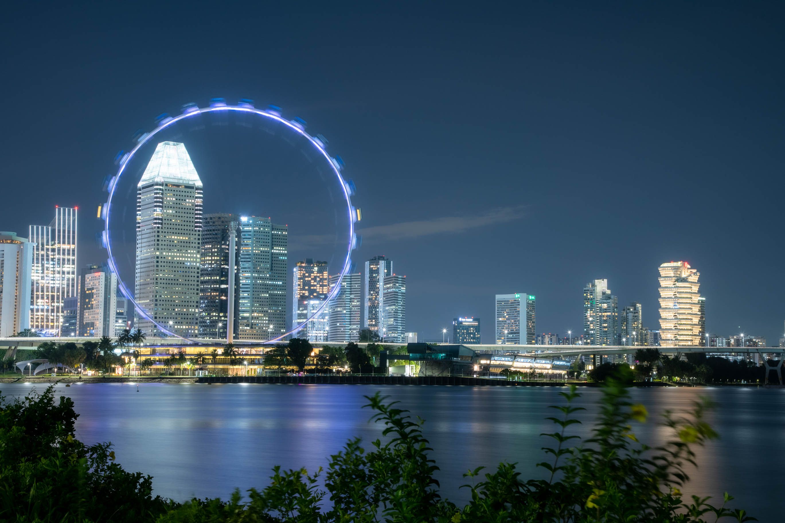 Singapore Skyline city skyline wallpaper, 2738x1825