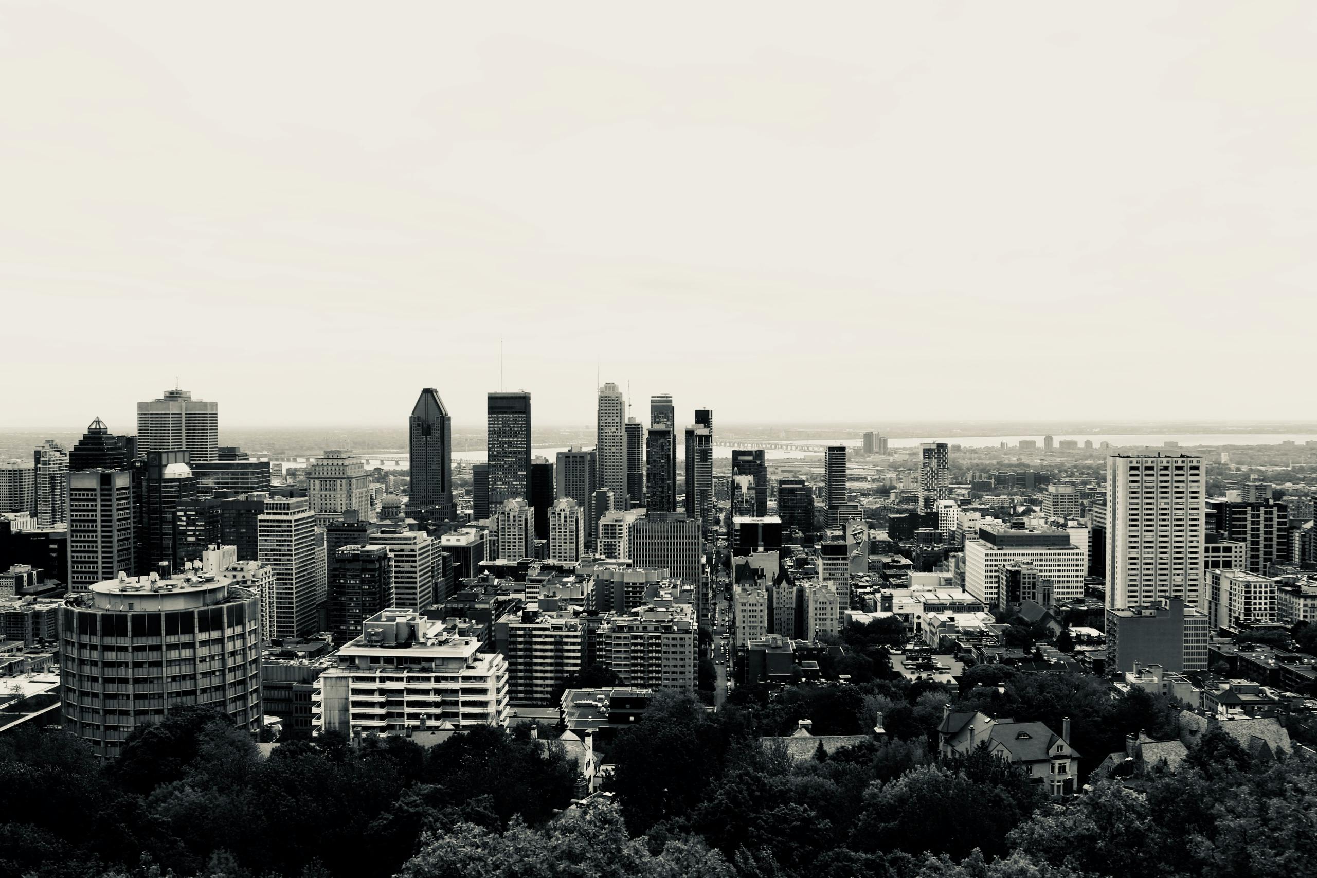 Downtown Skyline city skyline wallpaper, 2561x1707