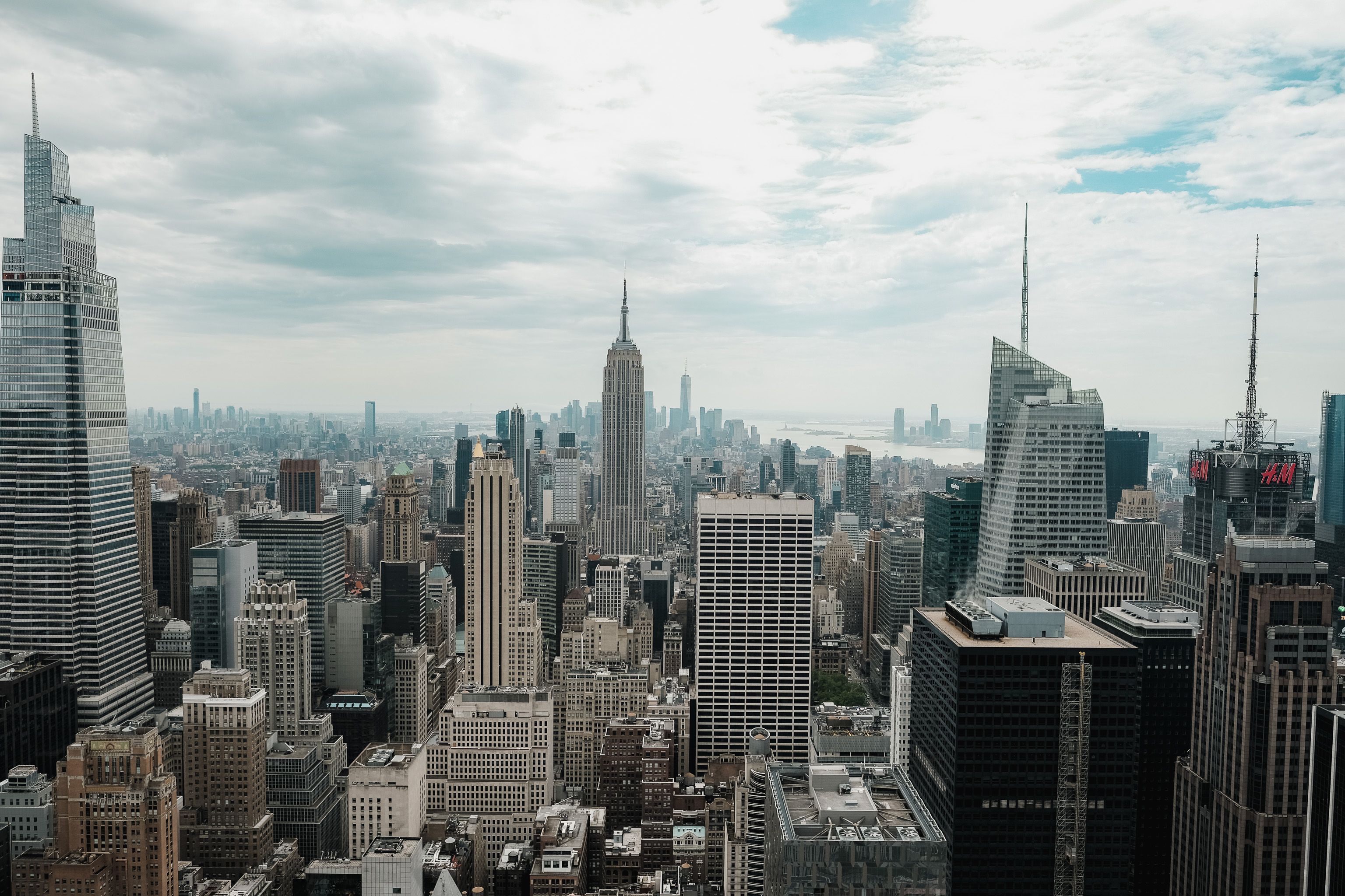 New York Skyline city skyline wallpaper, 3072x2048