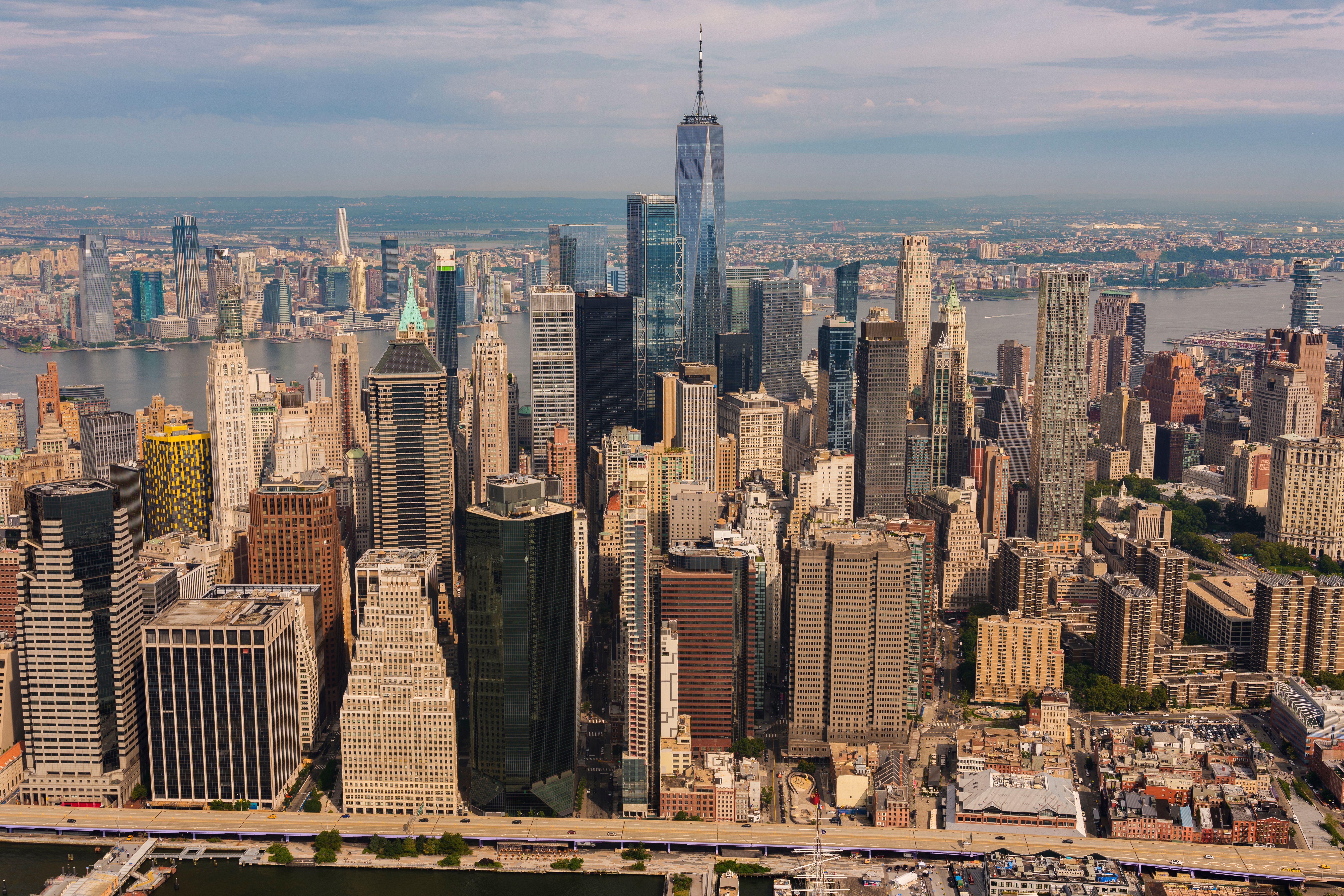 New York Skyline city skyline wallpaper, 8043x5362