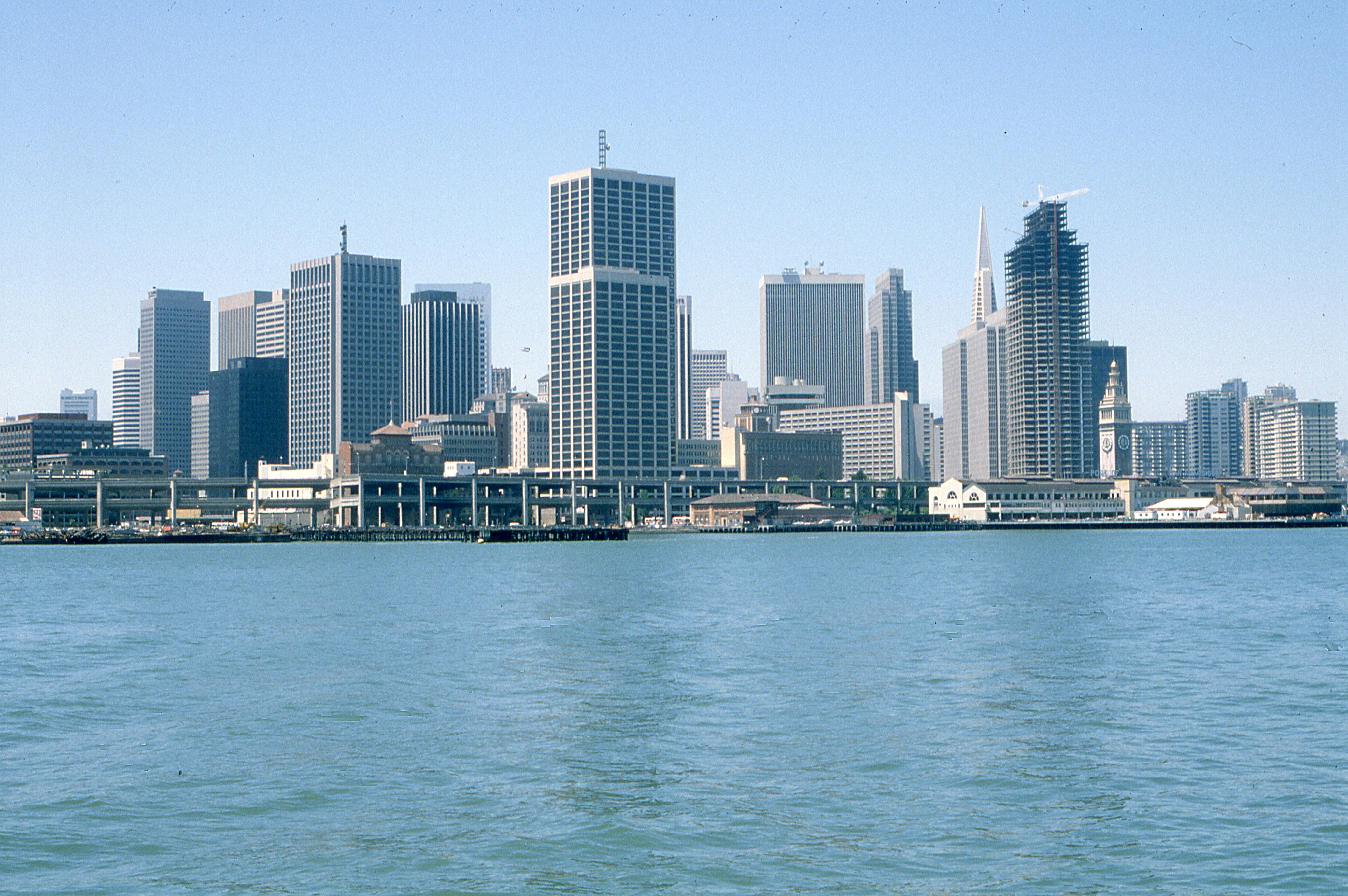 San Francisco, CA city skyline wallpaper, 4139x2752