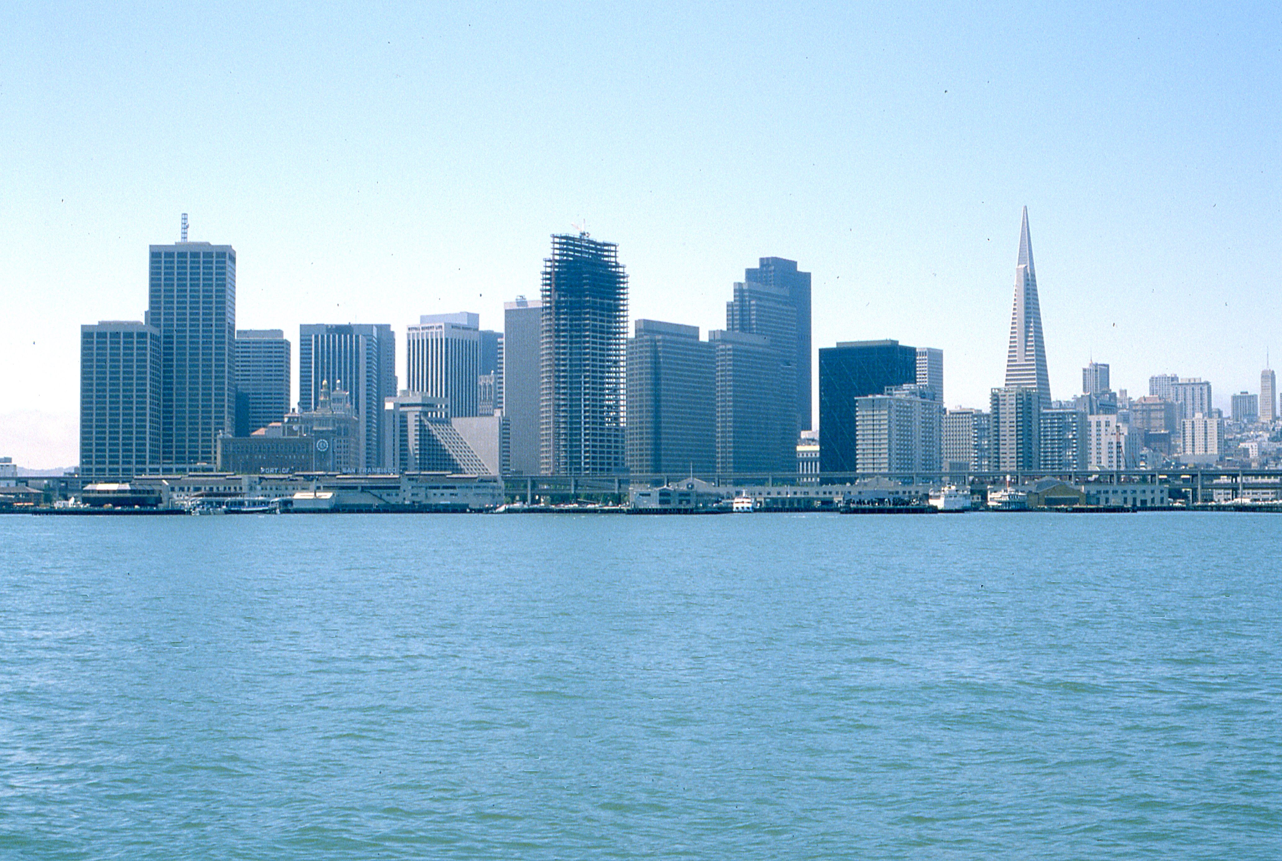 San Francisco, CA city skyline wallpaper, 4128x2773