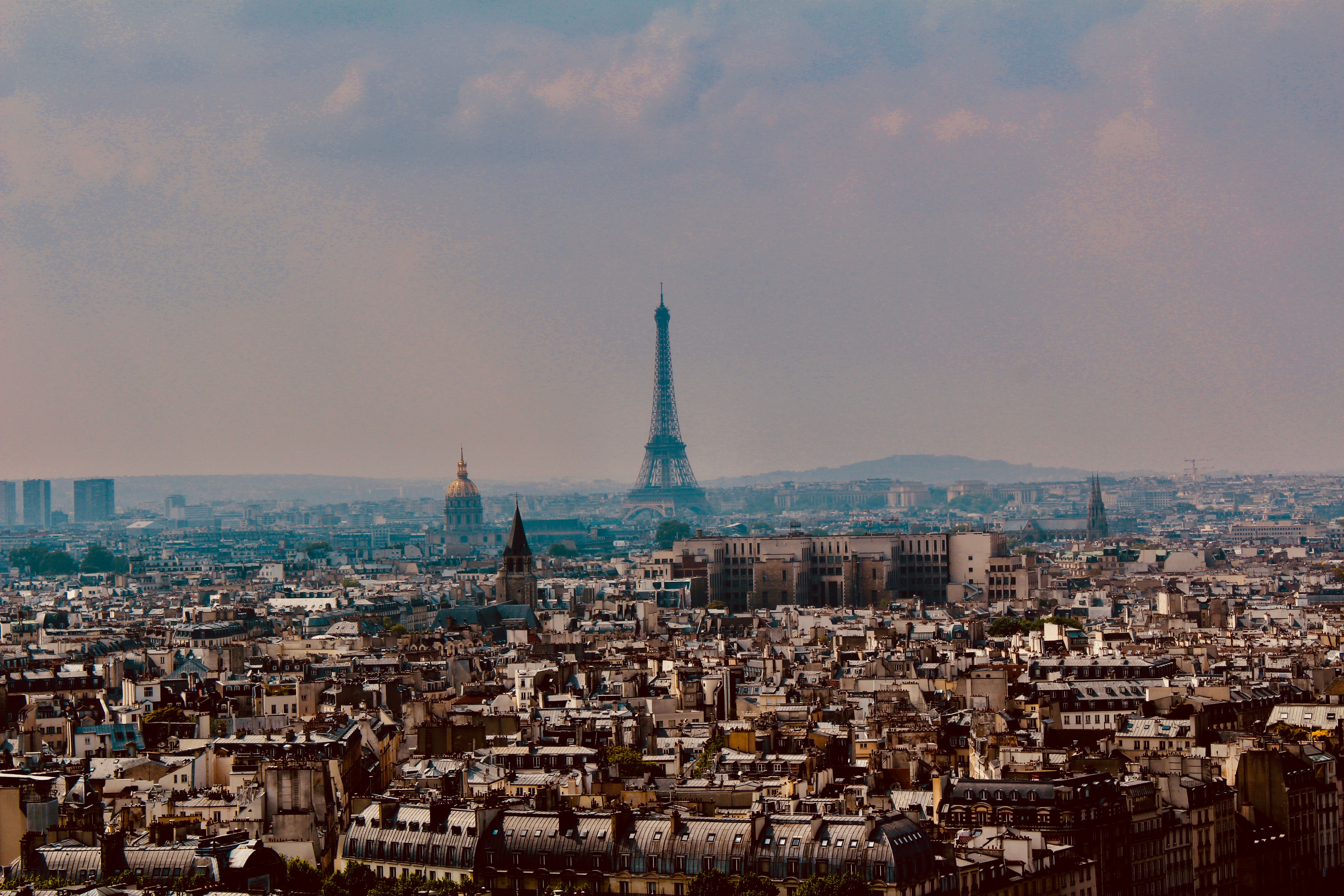 Paris Skyline city skyline wallpaper, 5184x3456