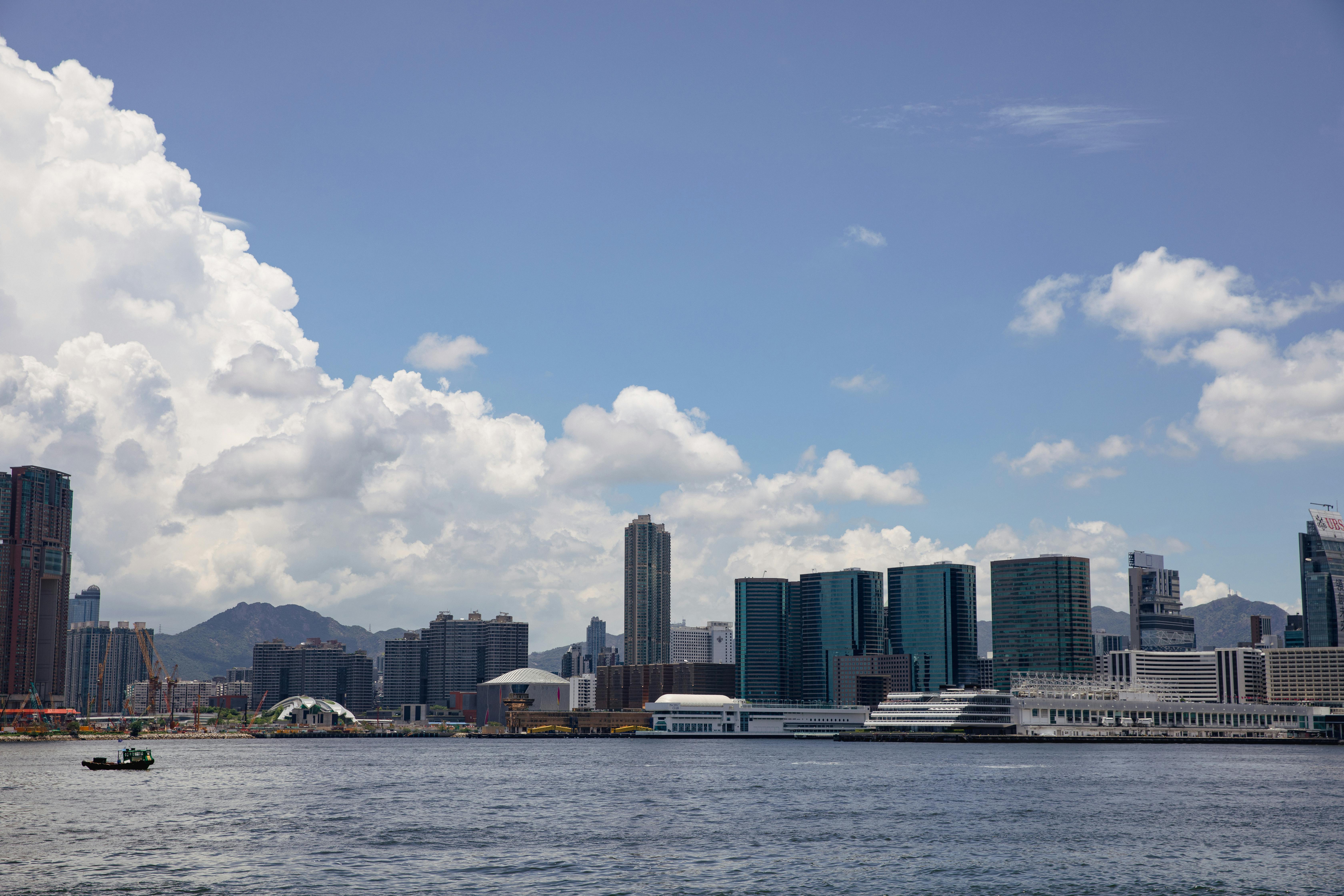Hong Kong Skyline city skyline wallpaper, 6720x4480