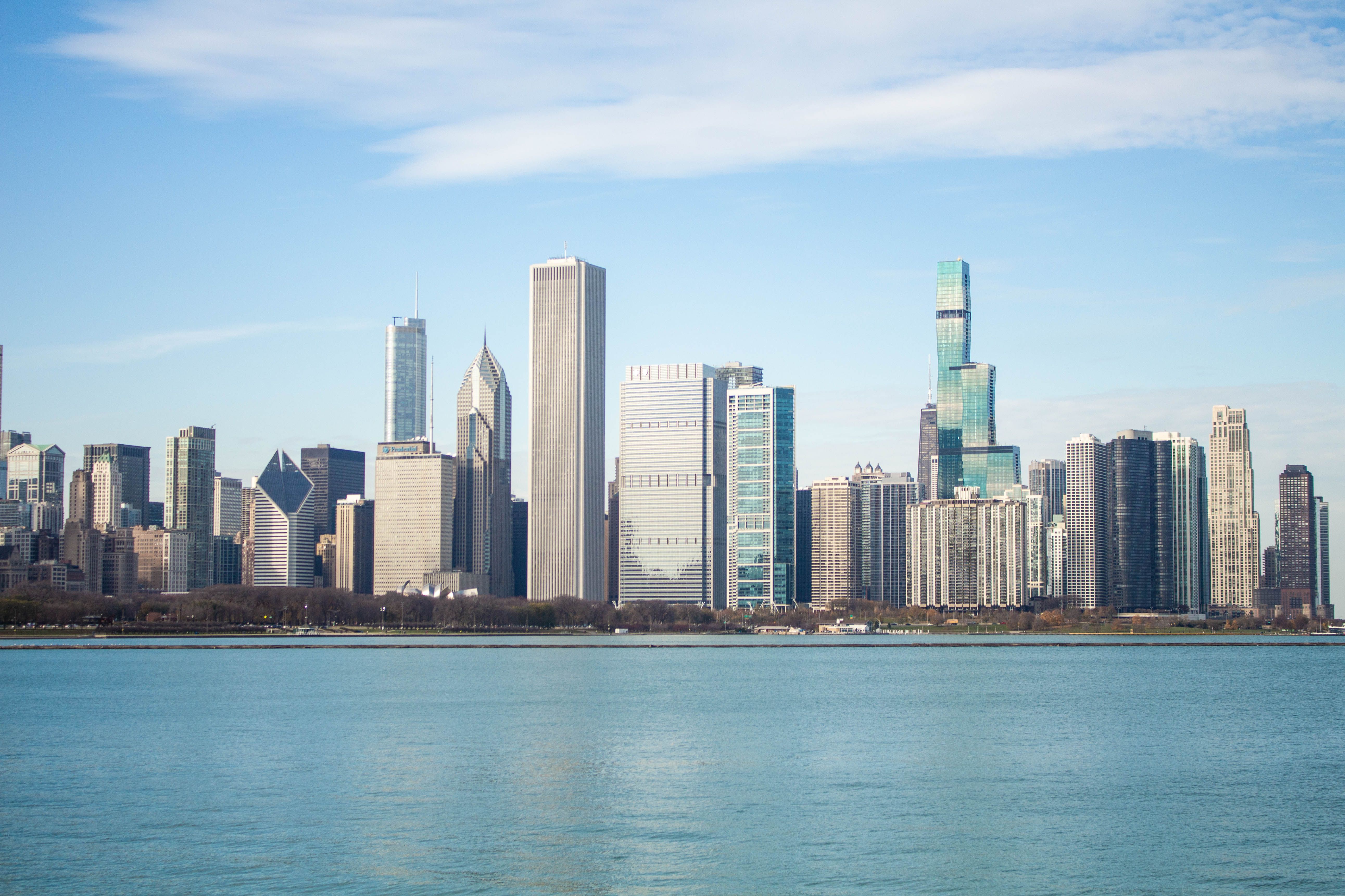 Chicago Skyline city skyline wallpaper, 5167x3445