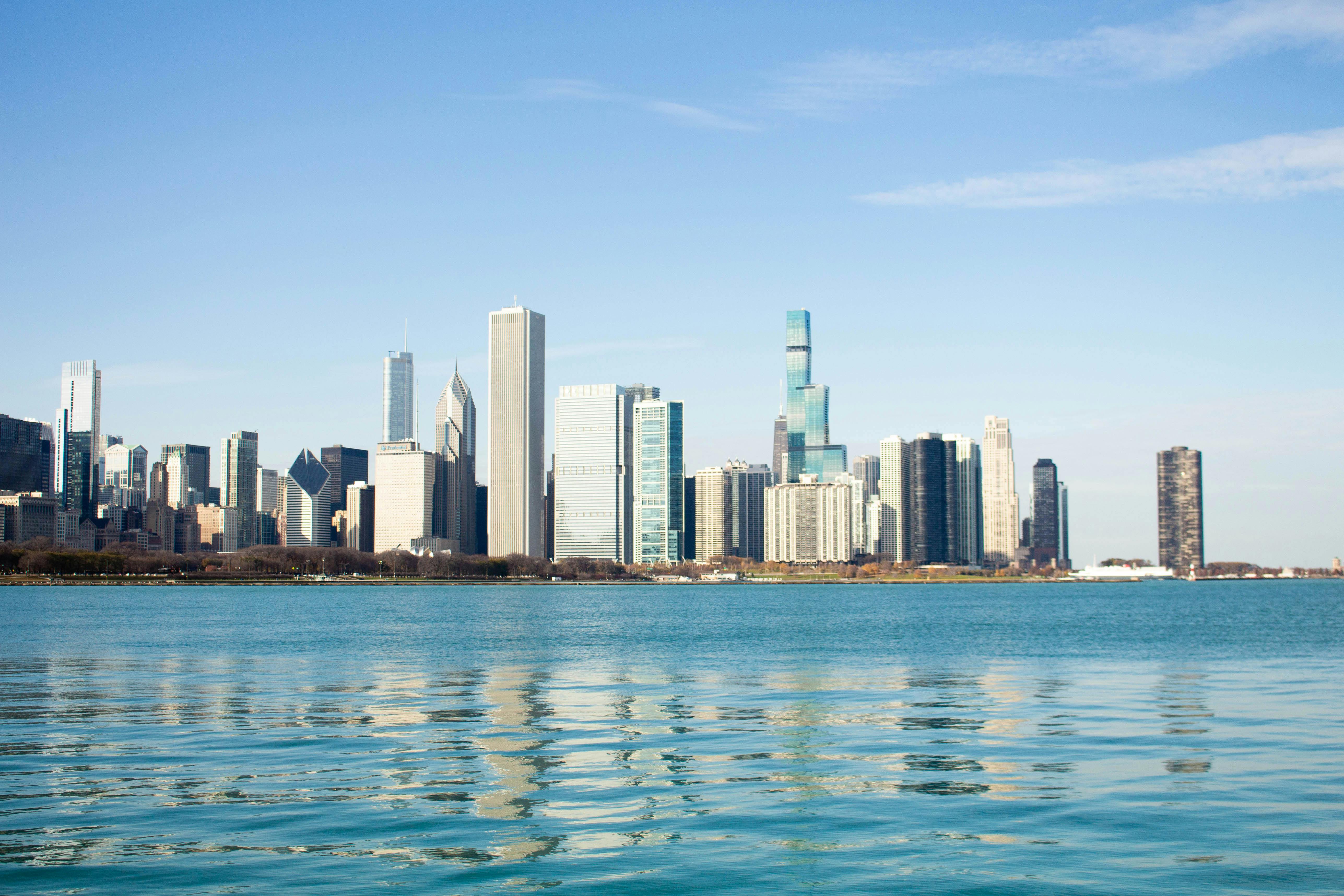 Chicago Skyline city skyline wallpaper, 5148x3432