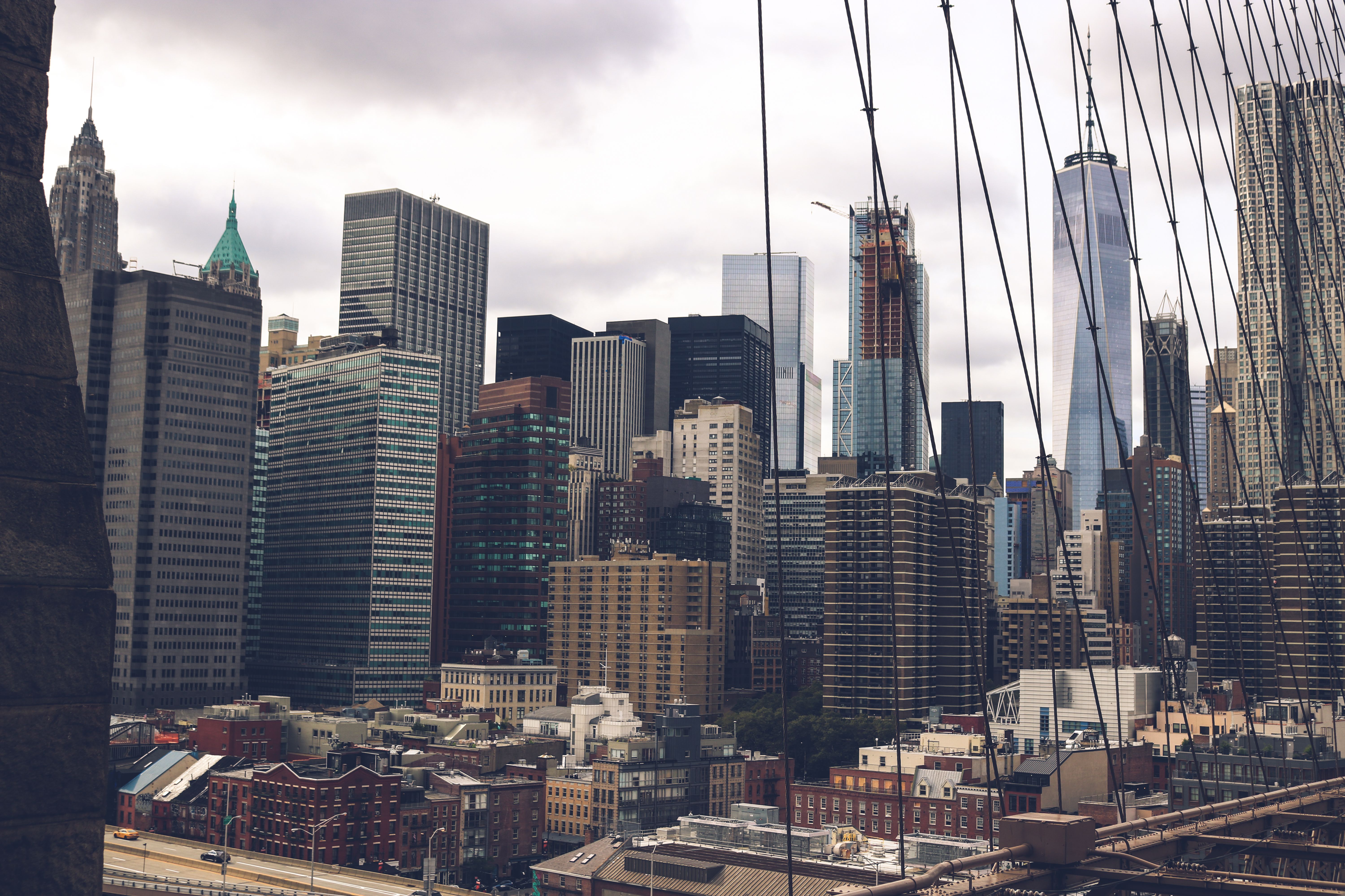 New York Skyline city skyline wallpaper, 6000x4000