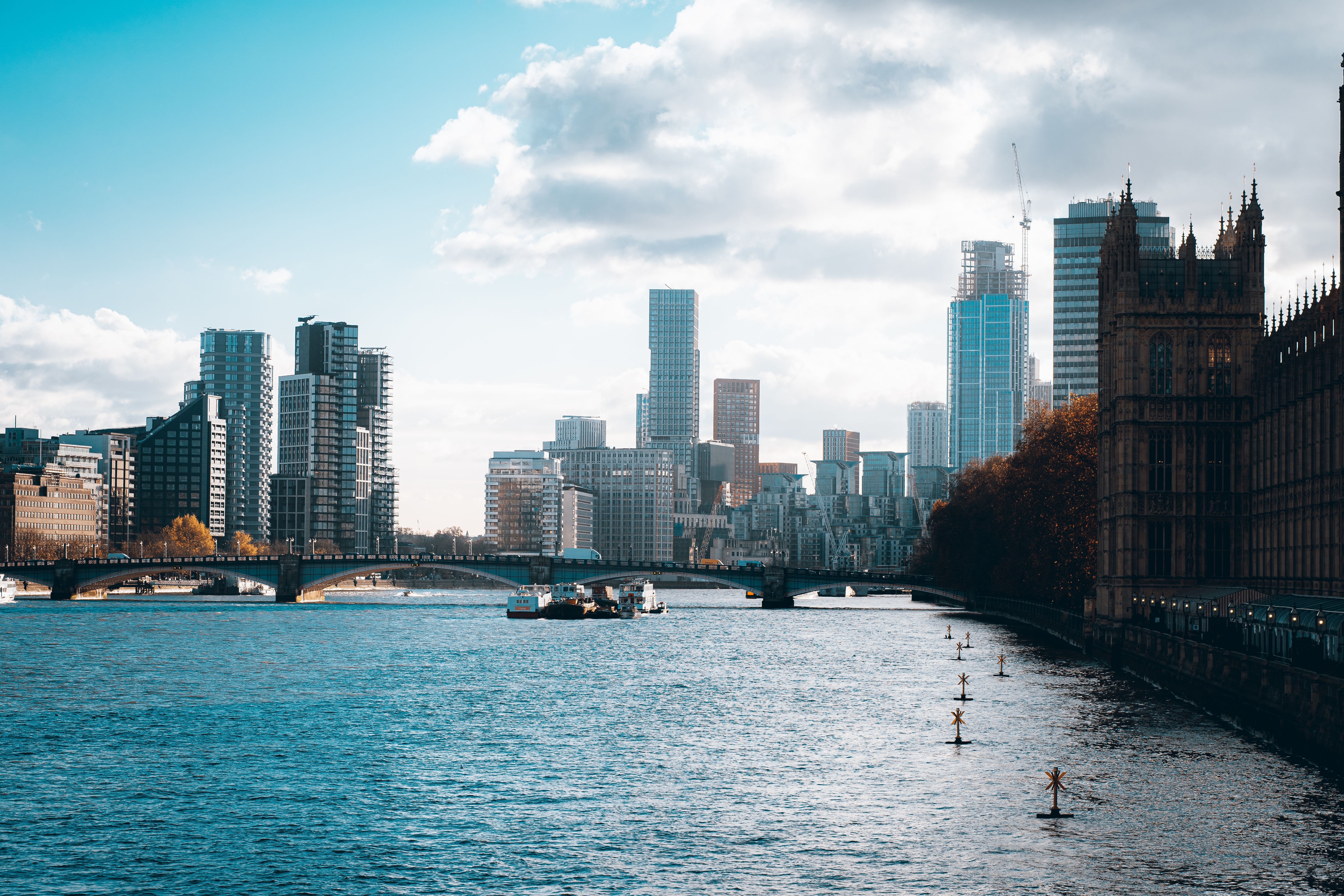 London Skyline city skyline wallpaper, 6000x4000