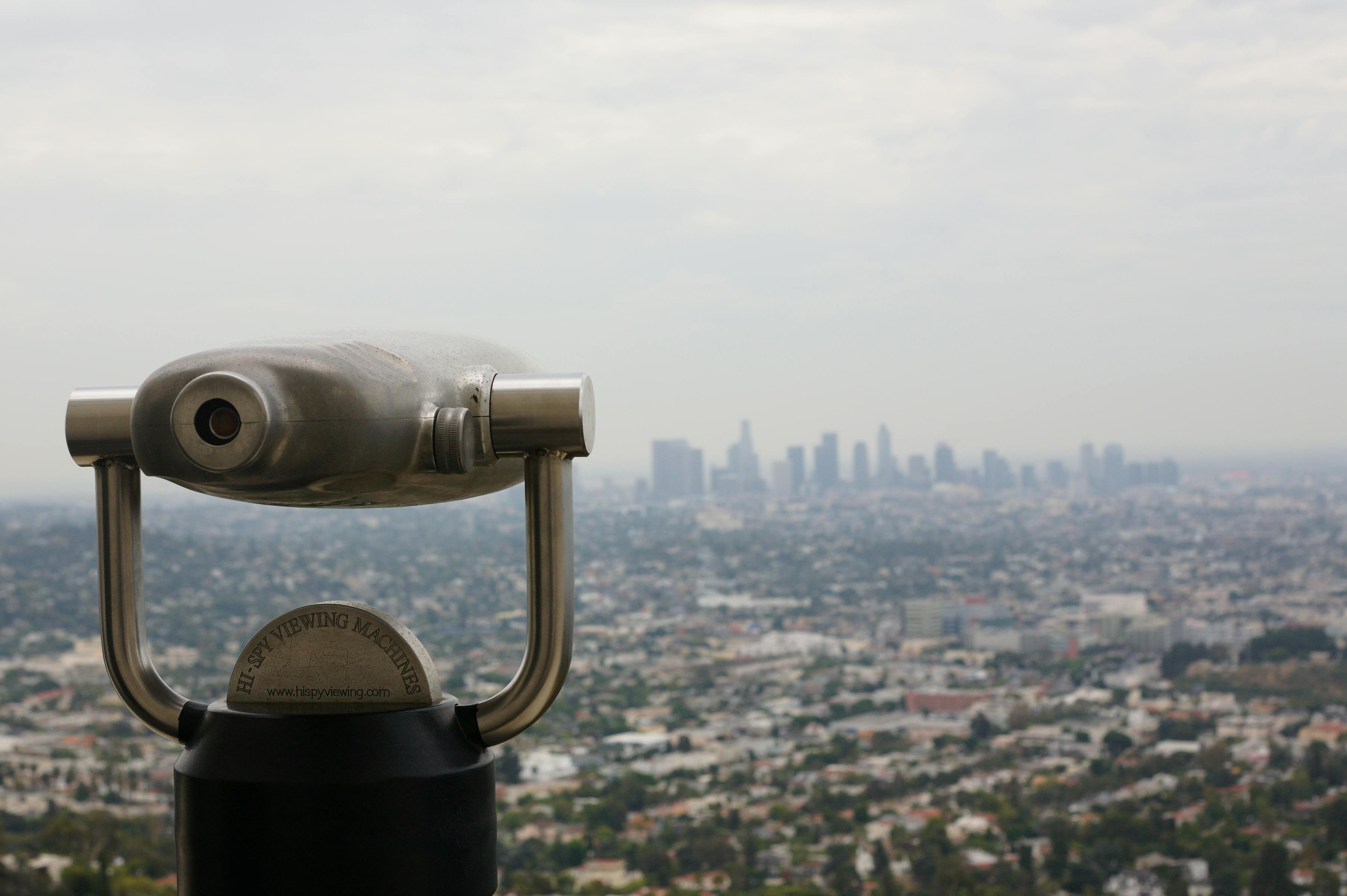 Los Angeles, CA city skyline wallpaper, 3609x2401