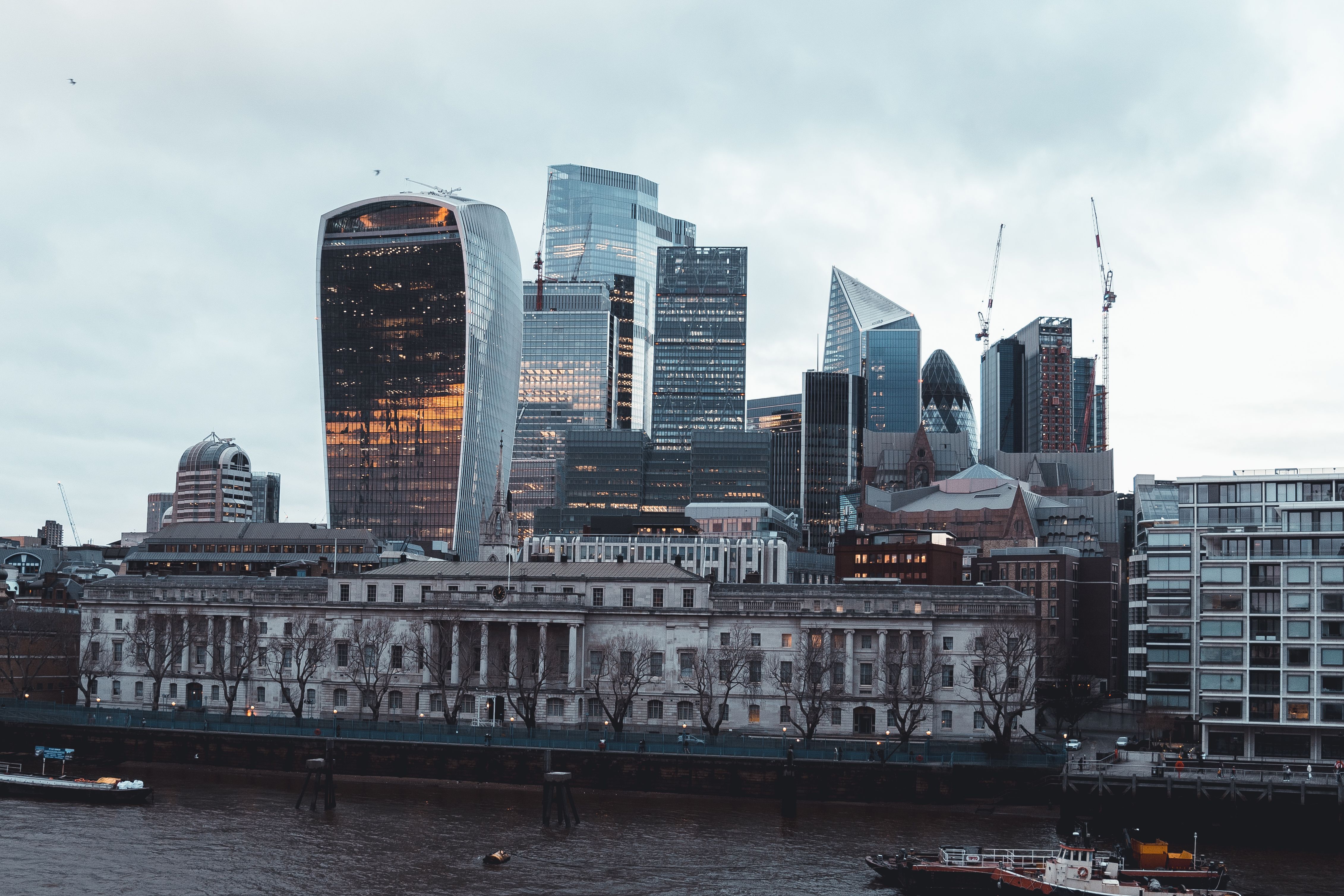 London Skyline city skyline wallpaper, 4524x3016