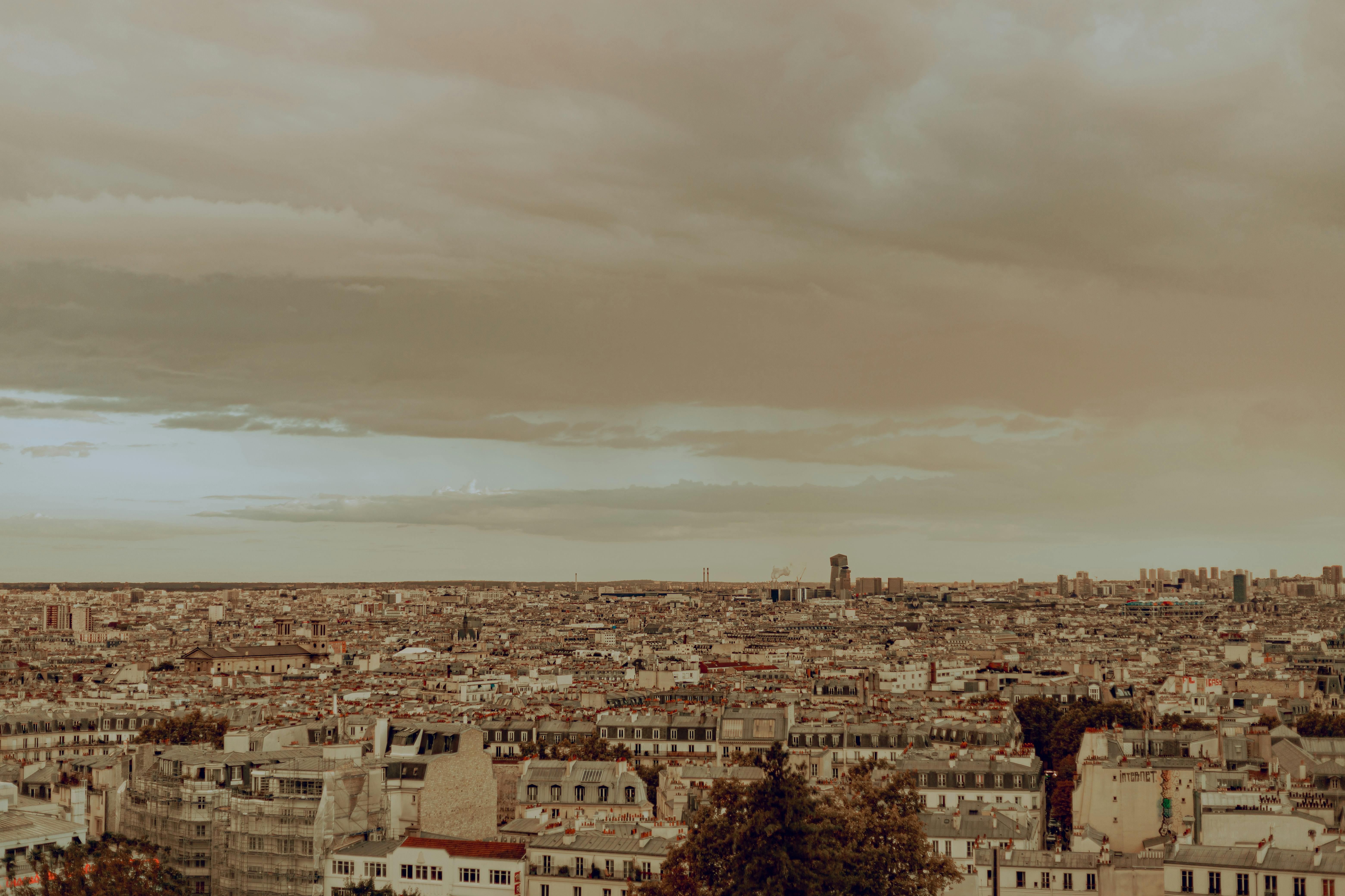 Paris Skyline city skyline wallpaper, 6240x4160