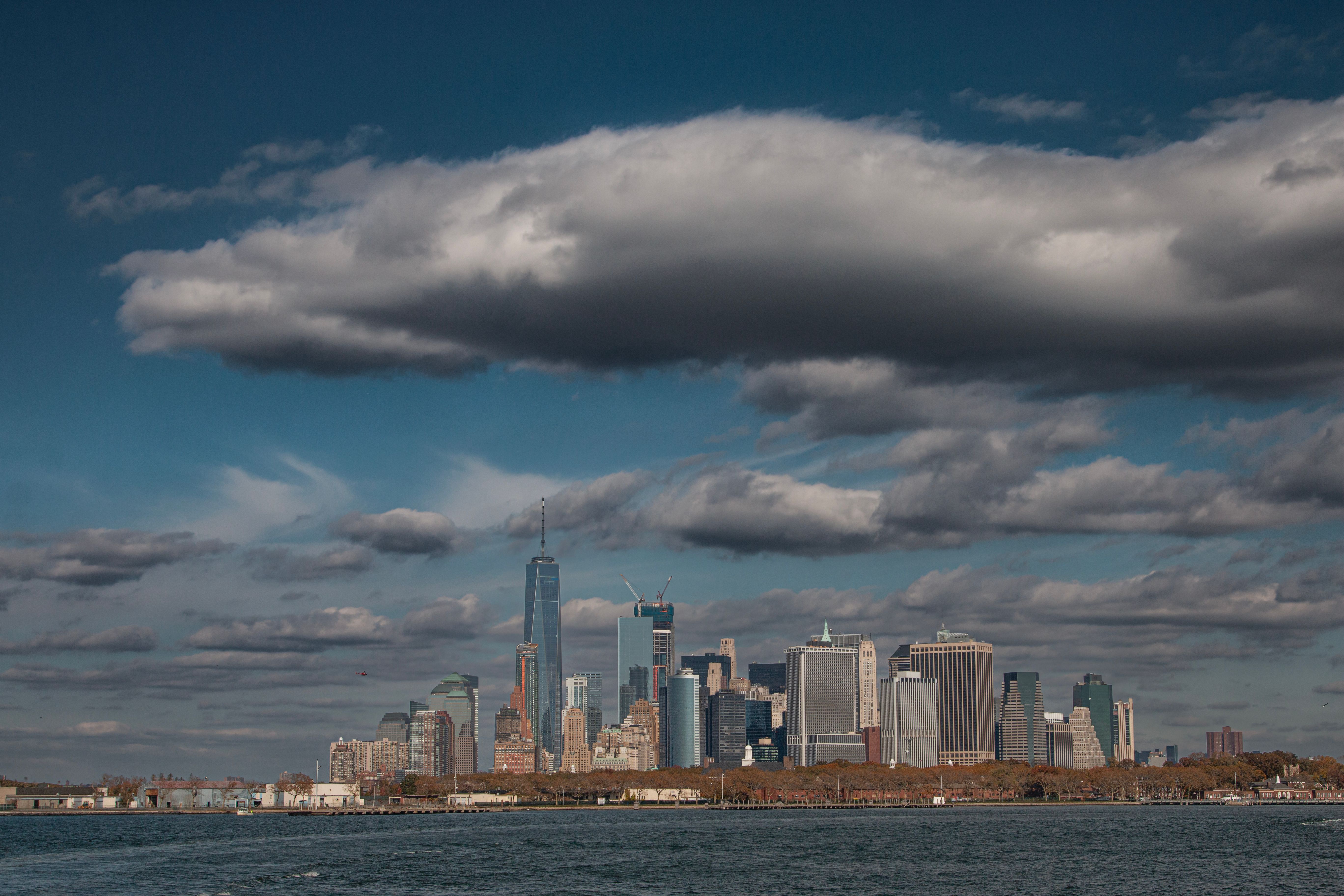 Downtown Skyline city skyline wallpaper, 5472x3648