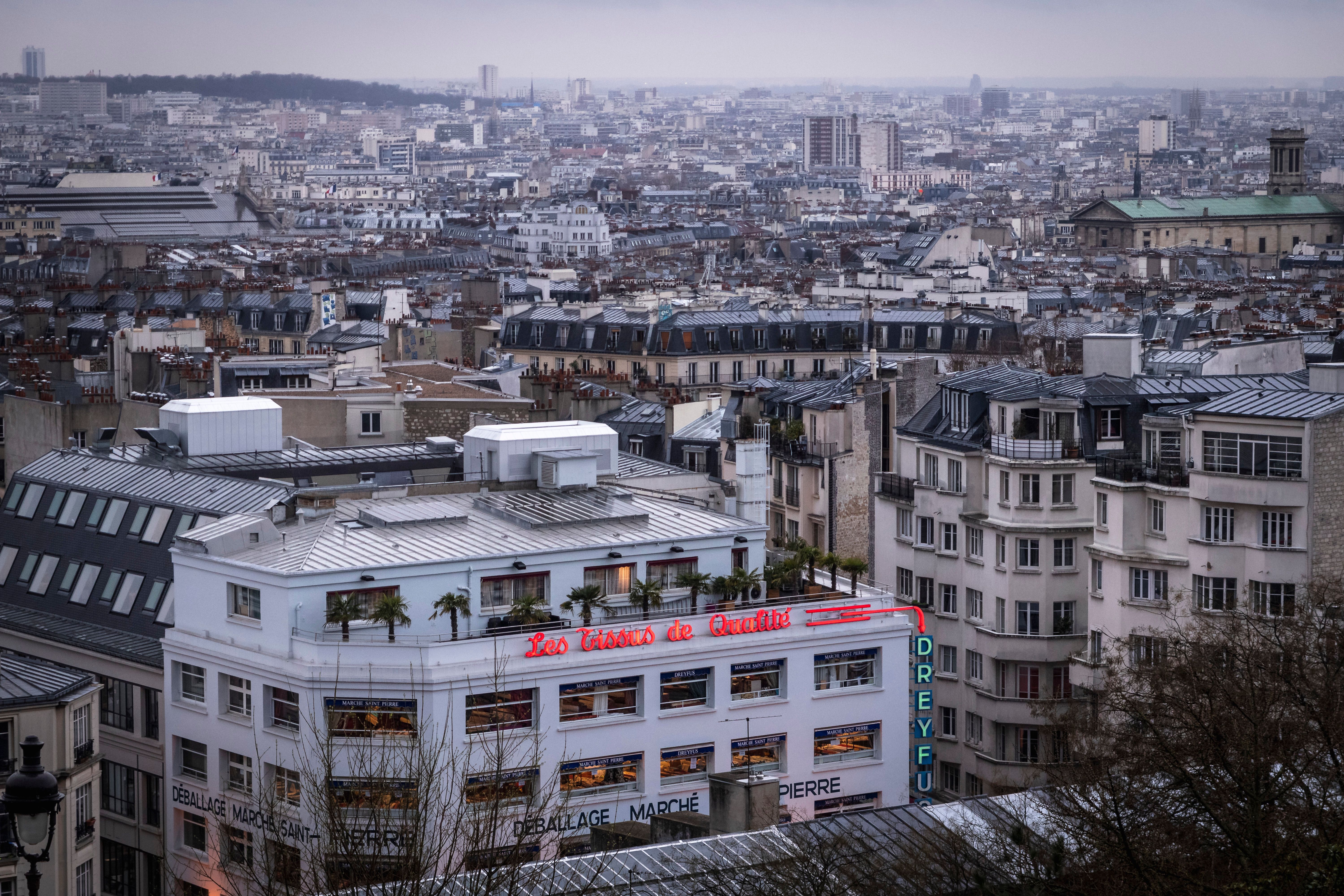 Paris Skyline city skyline wallpaper, 6000x4000