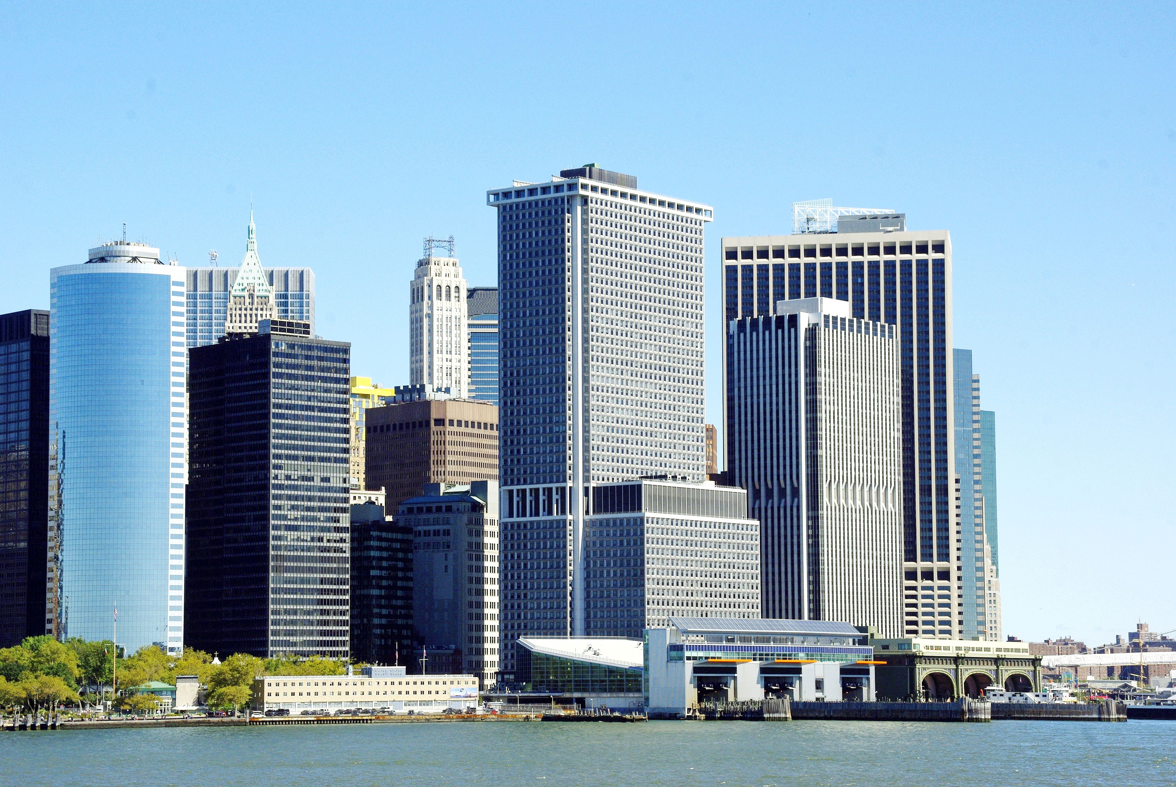 New York Skyline city skyline wallpaper, 3872x2592