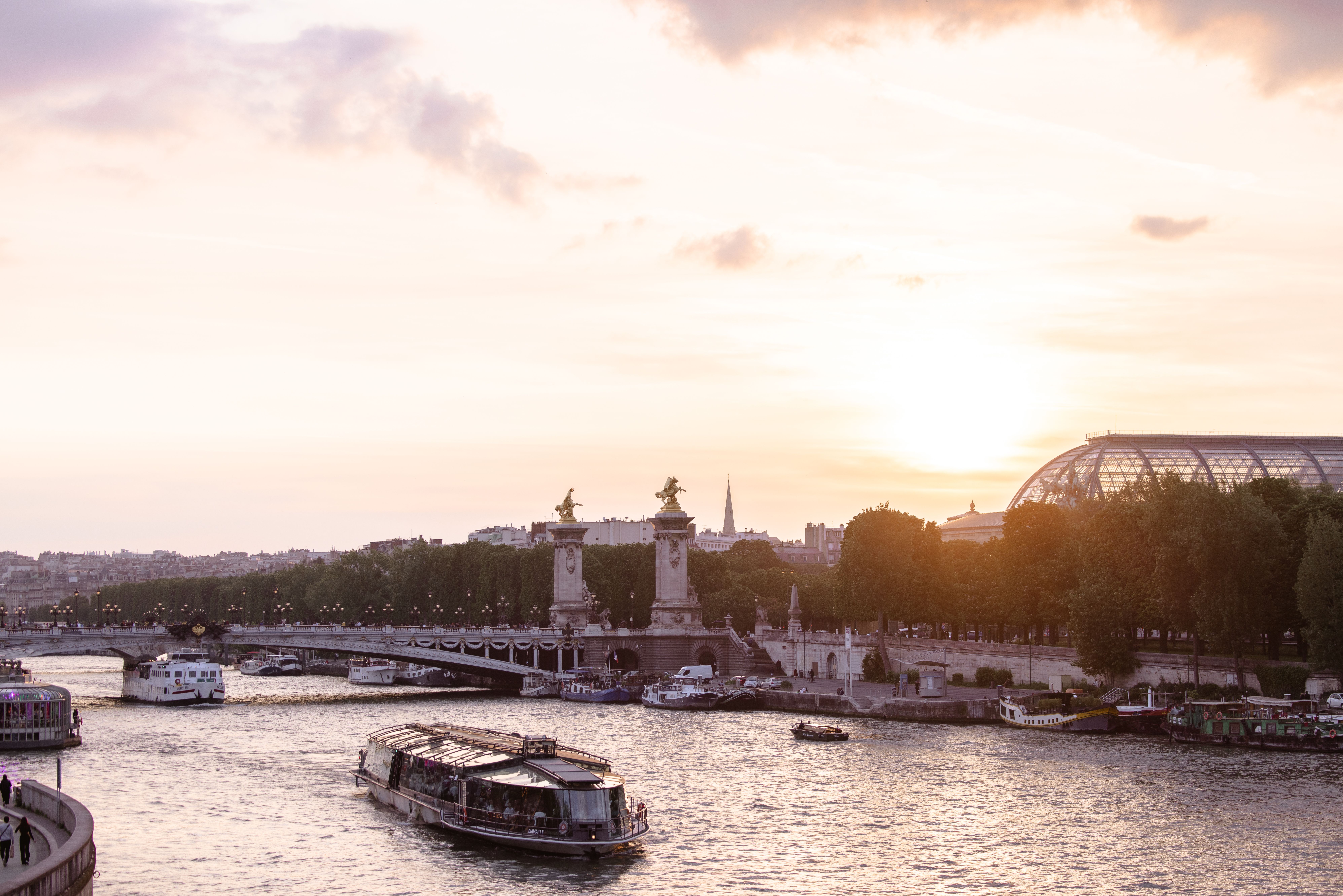 Paris Skyline city skyline wallpaper, 7982x5324