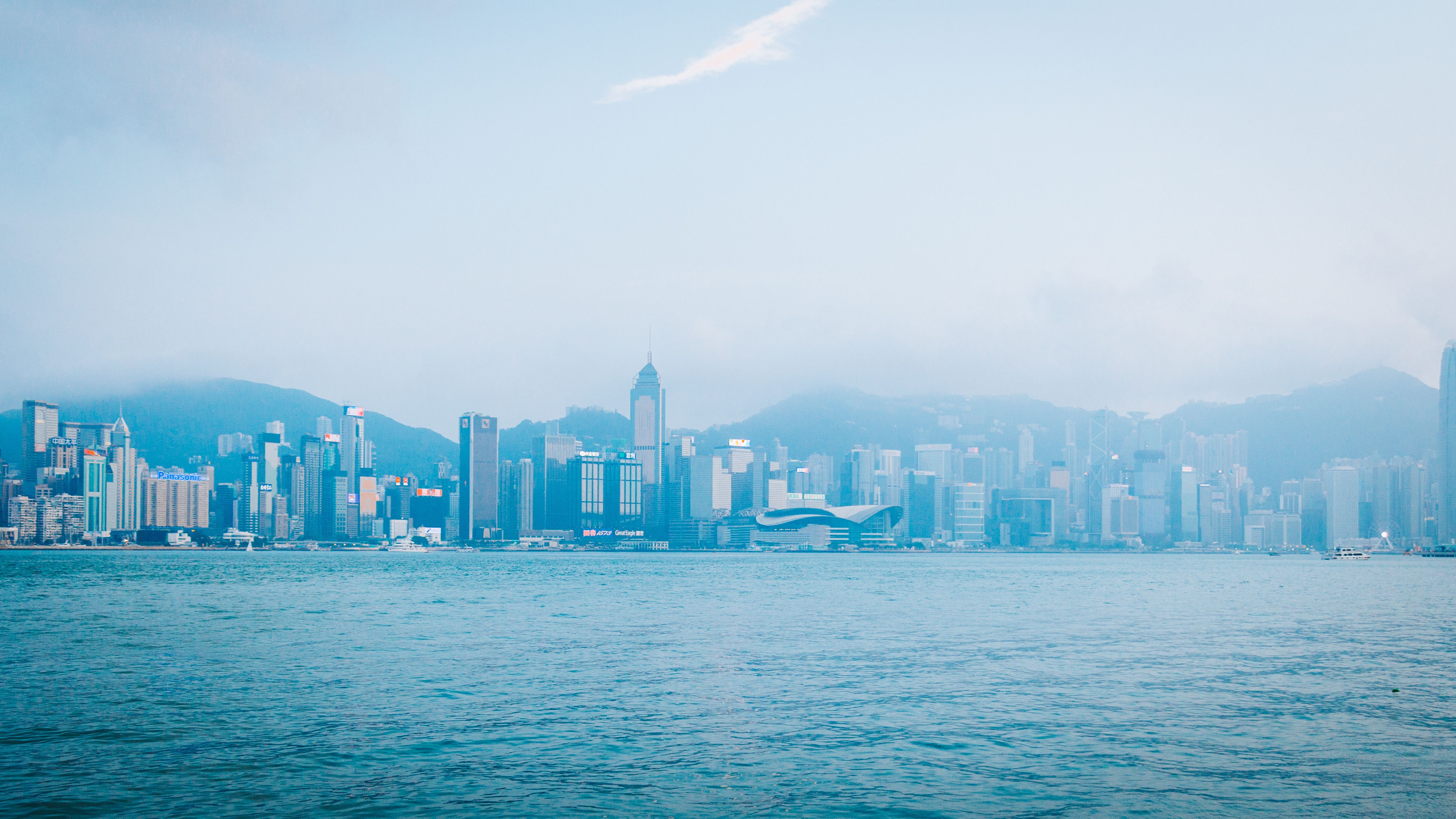 Hong Kong Skyline city skyline wallpaper, 4788x2693