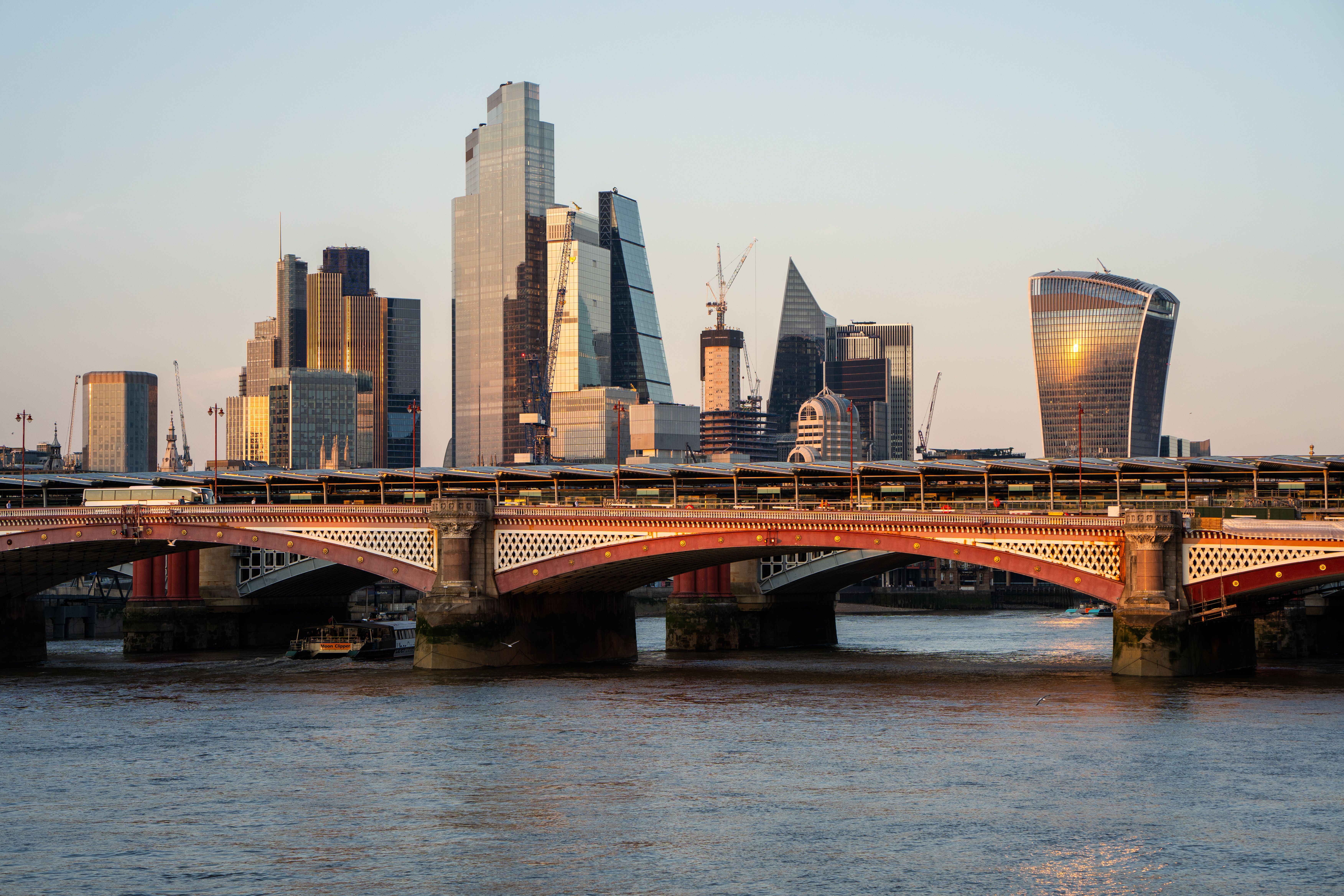 London Skyline city skyline wallpaper, 7008x4672