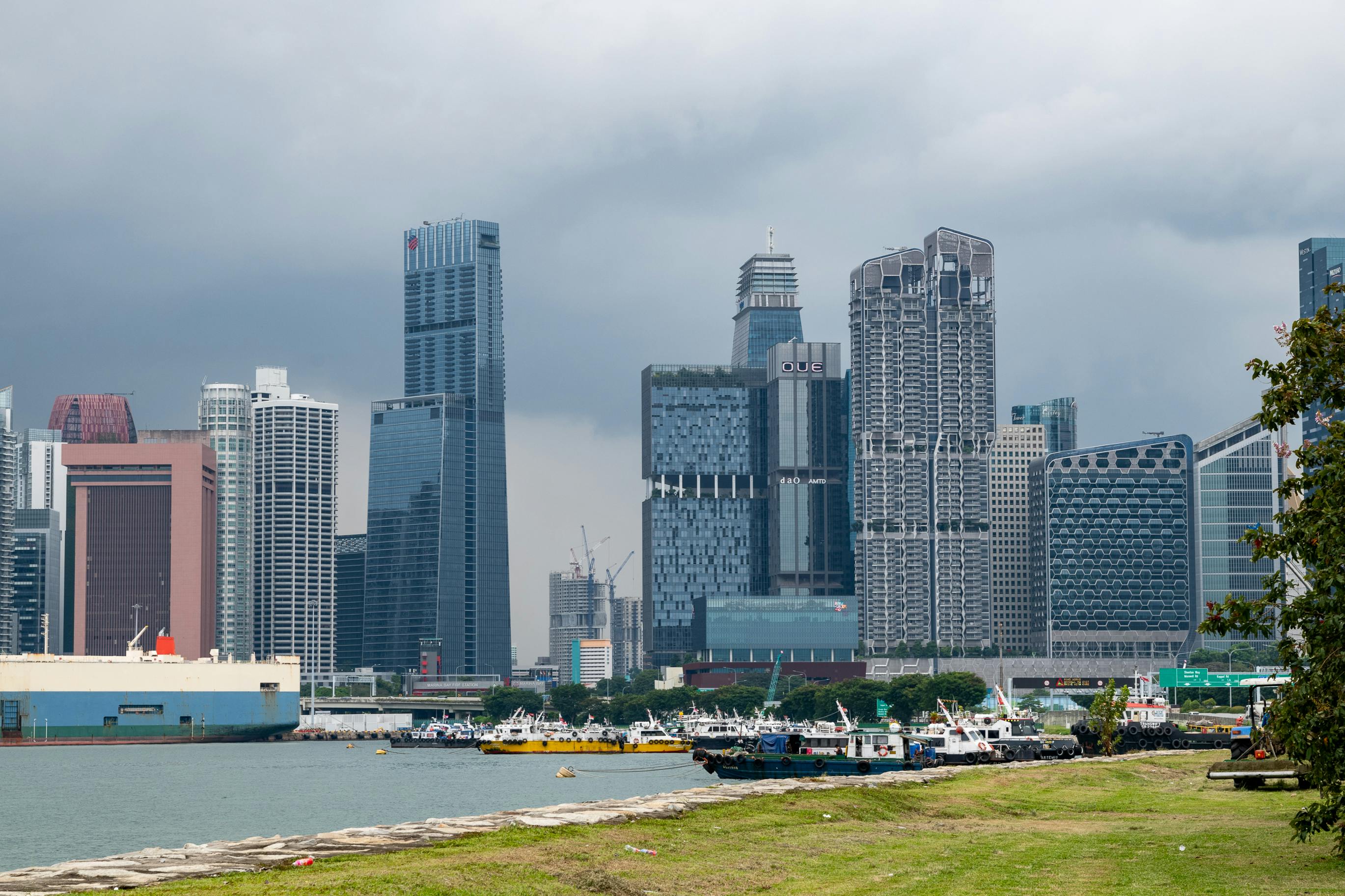 Singapore Skyline city skyline wallpaper, 2739x1825