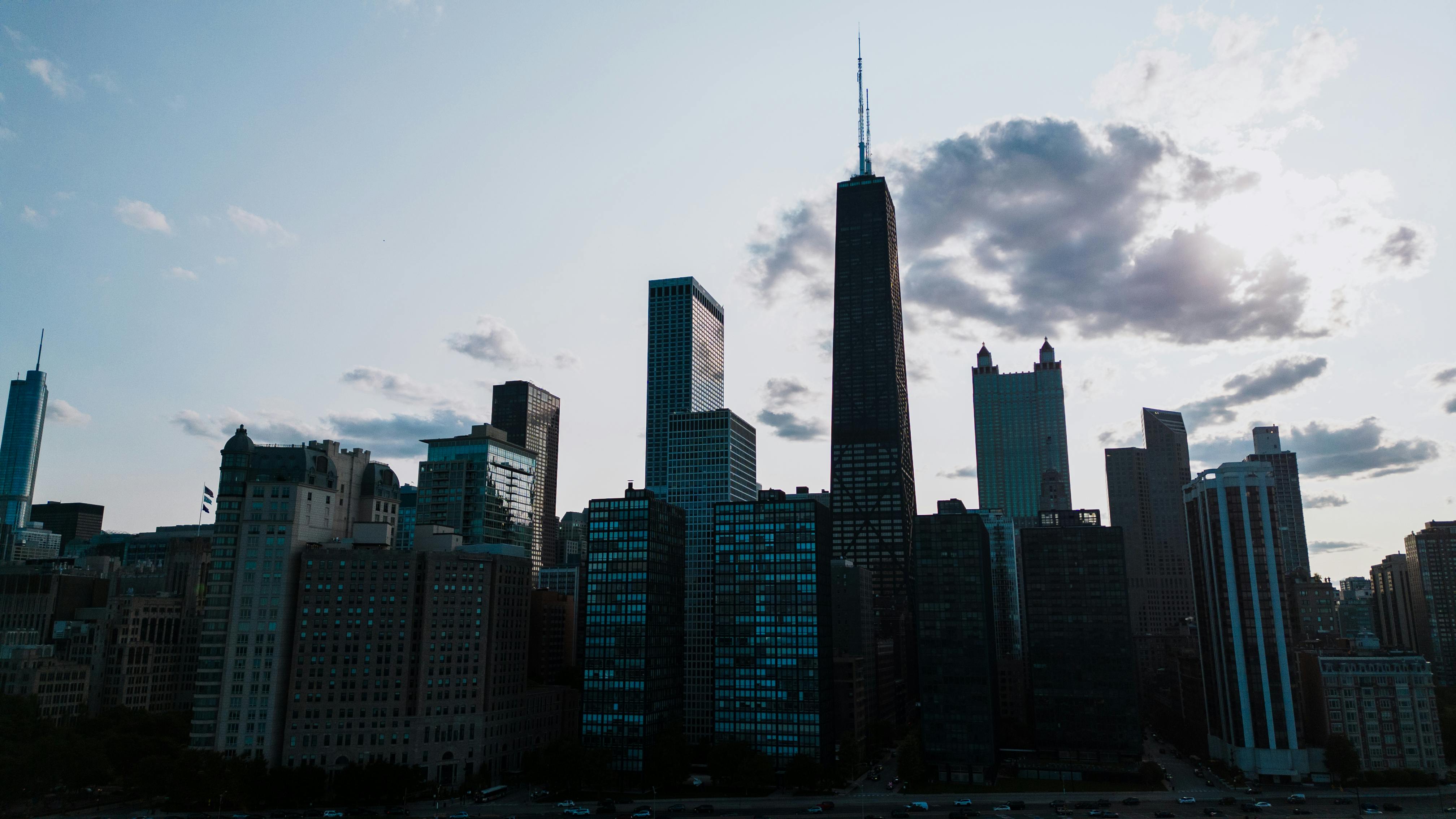 Chicago Skyline city skyline wallpaper, 4032x2268