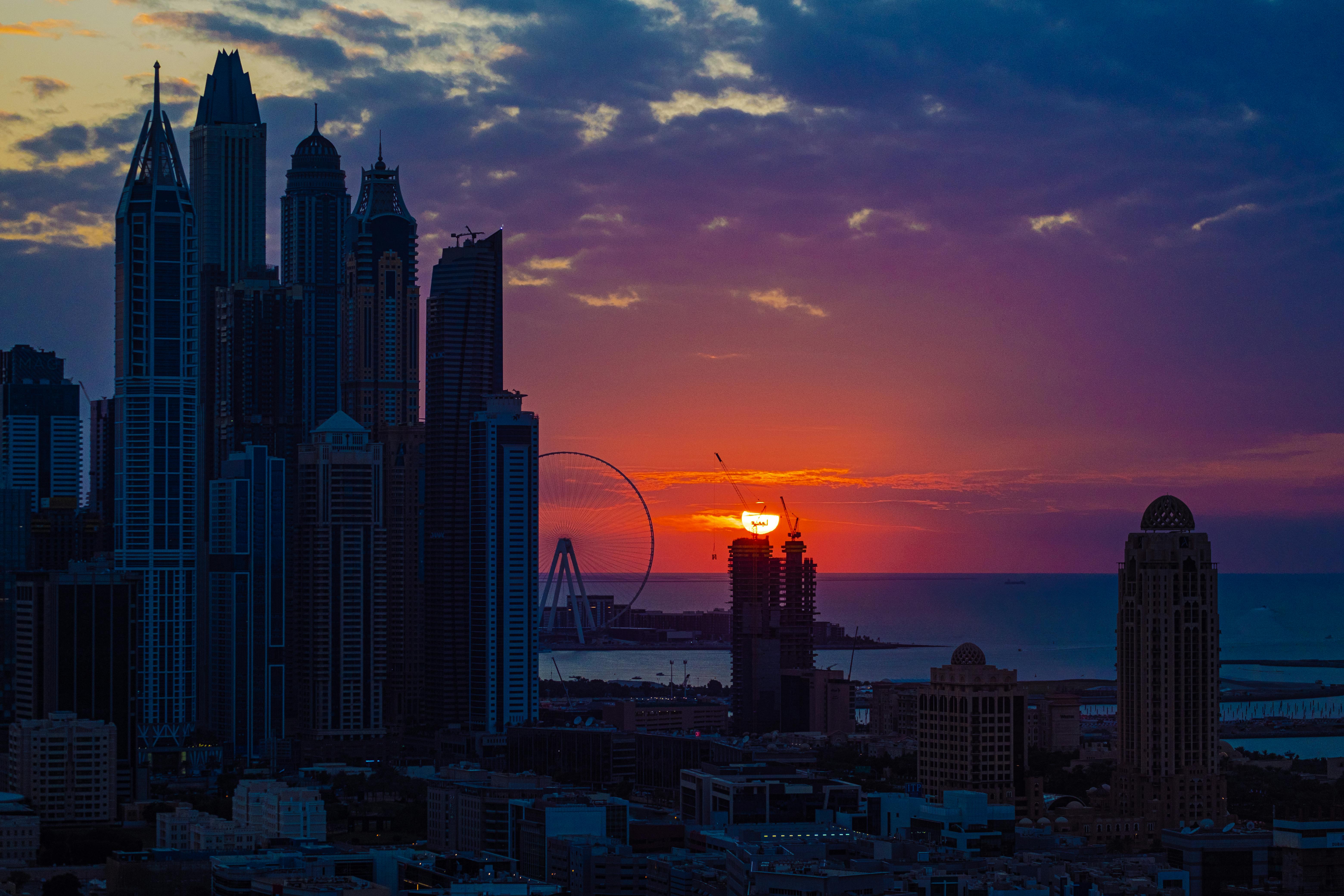 Dubai Skyline city skyline wallpaper, 6240x4160