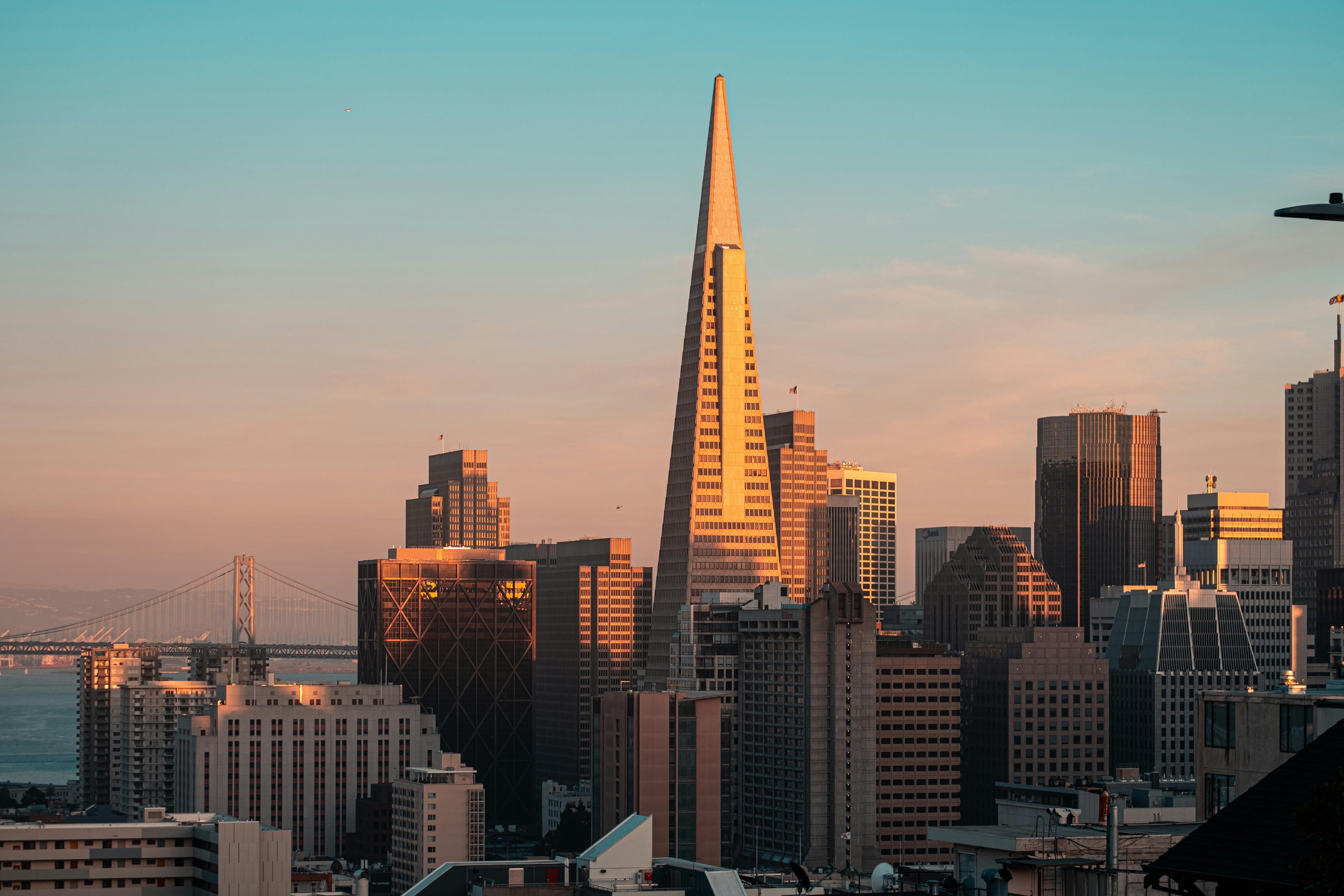 San Francisco, CA city skyline wallpaper, 6240x4160