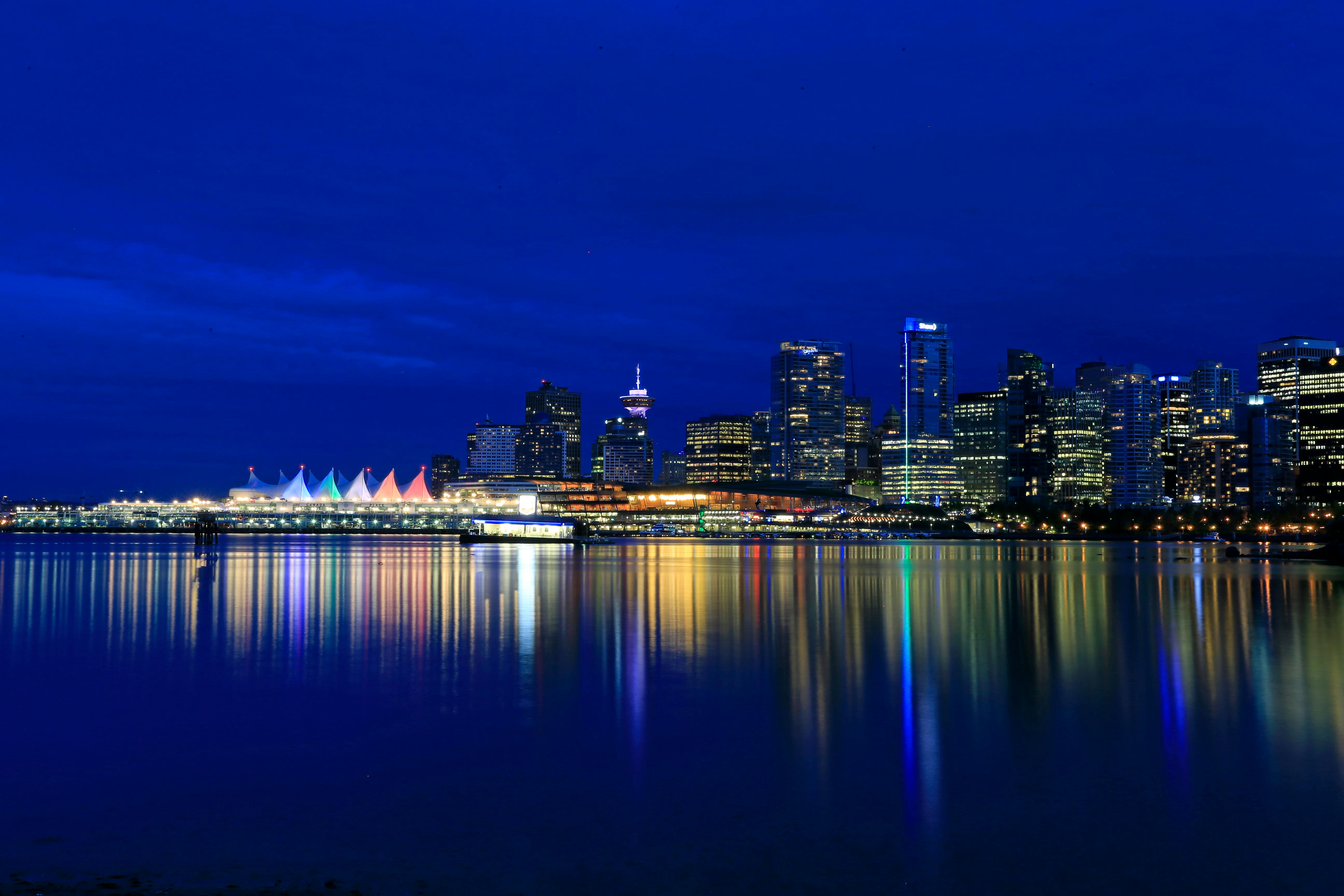 Vancouver, BC city skyline wallpaper, 5184x3456