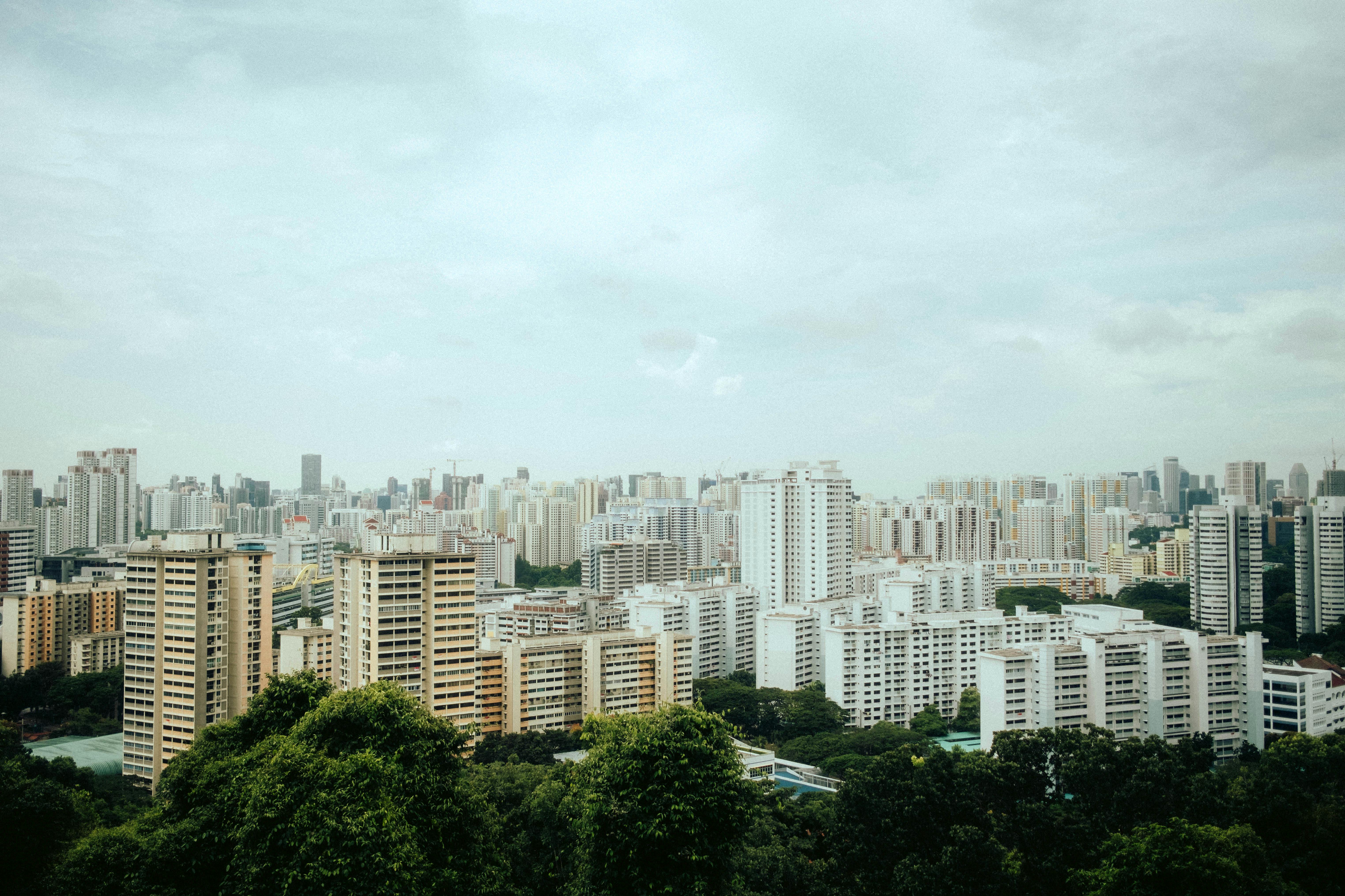 Singapore Skyline city skyline wallpaper, 6094x4063