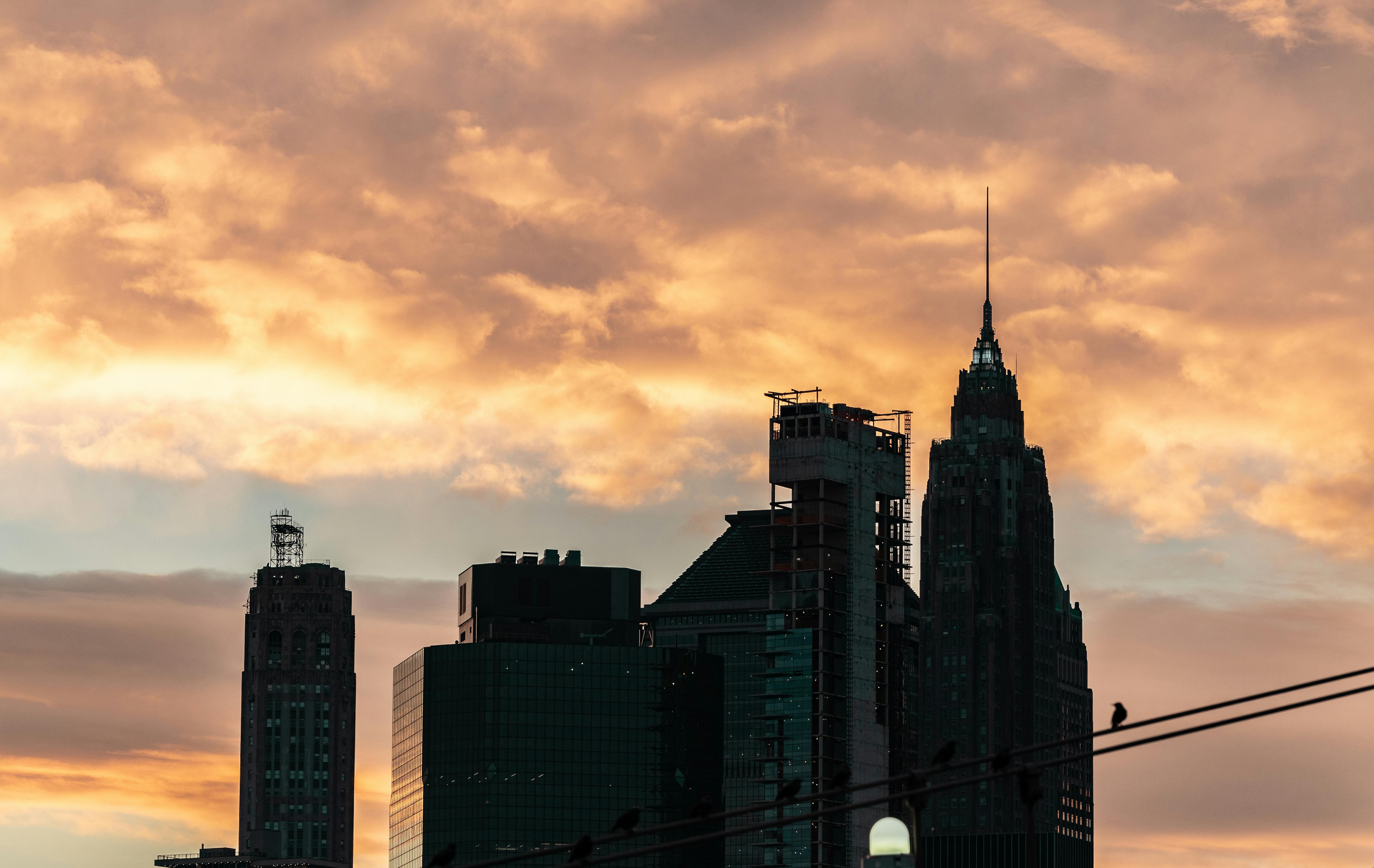 Downtown Skyline city skyline wallpaper, 5716x3613