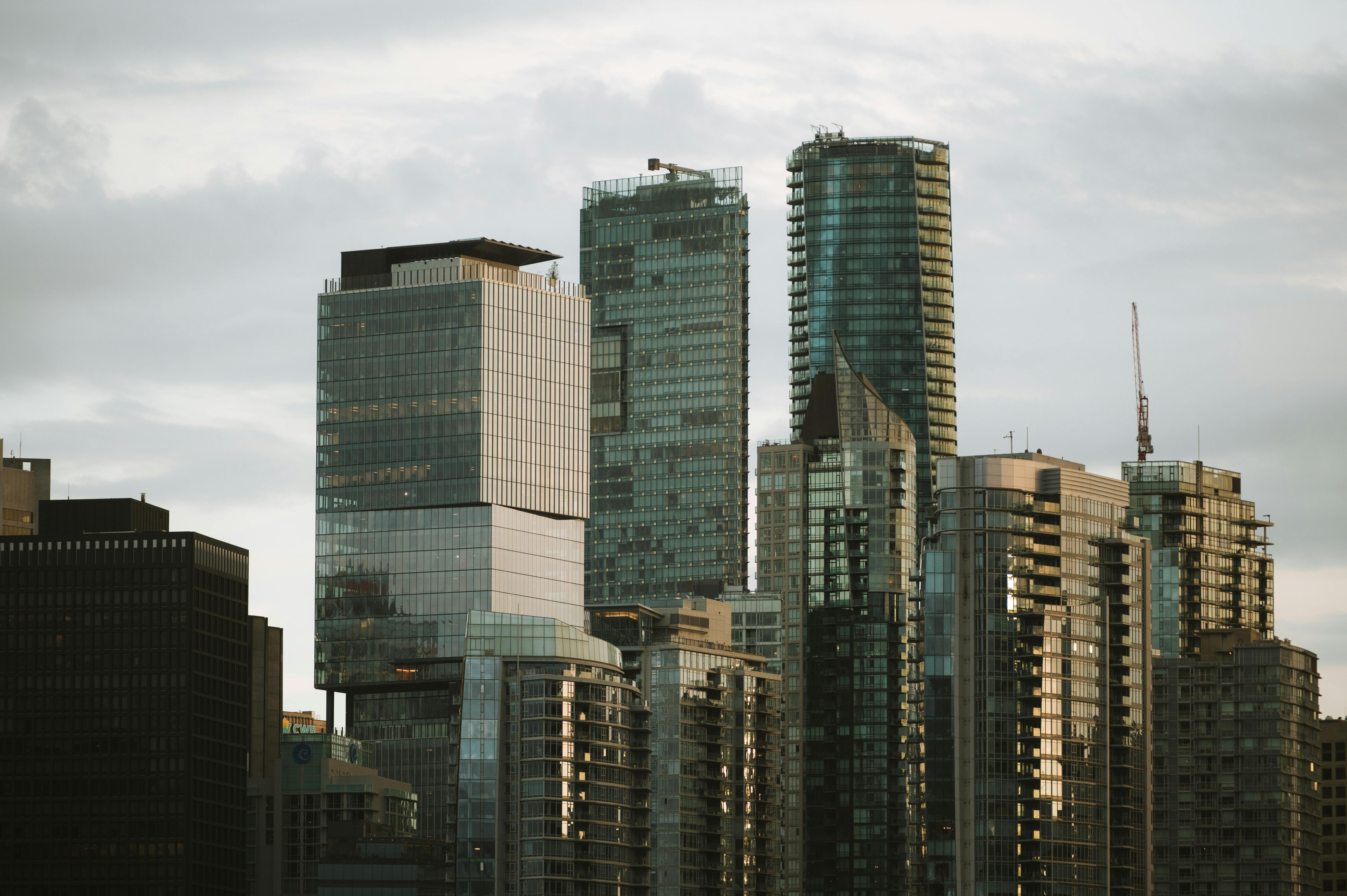 Vancouver, BC city skyline wallpaper, 5968x3971