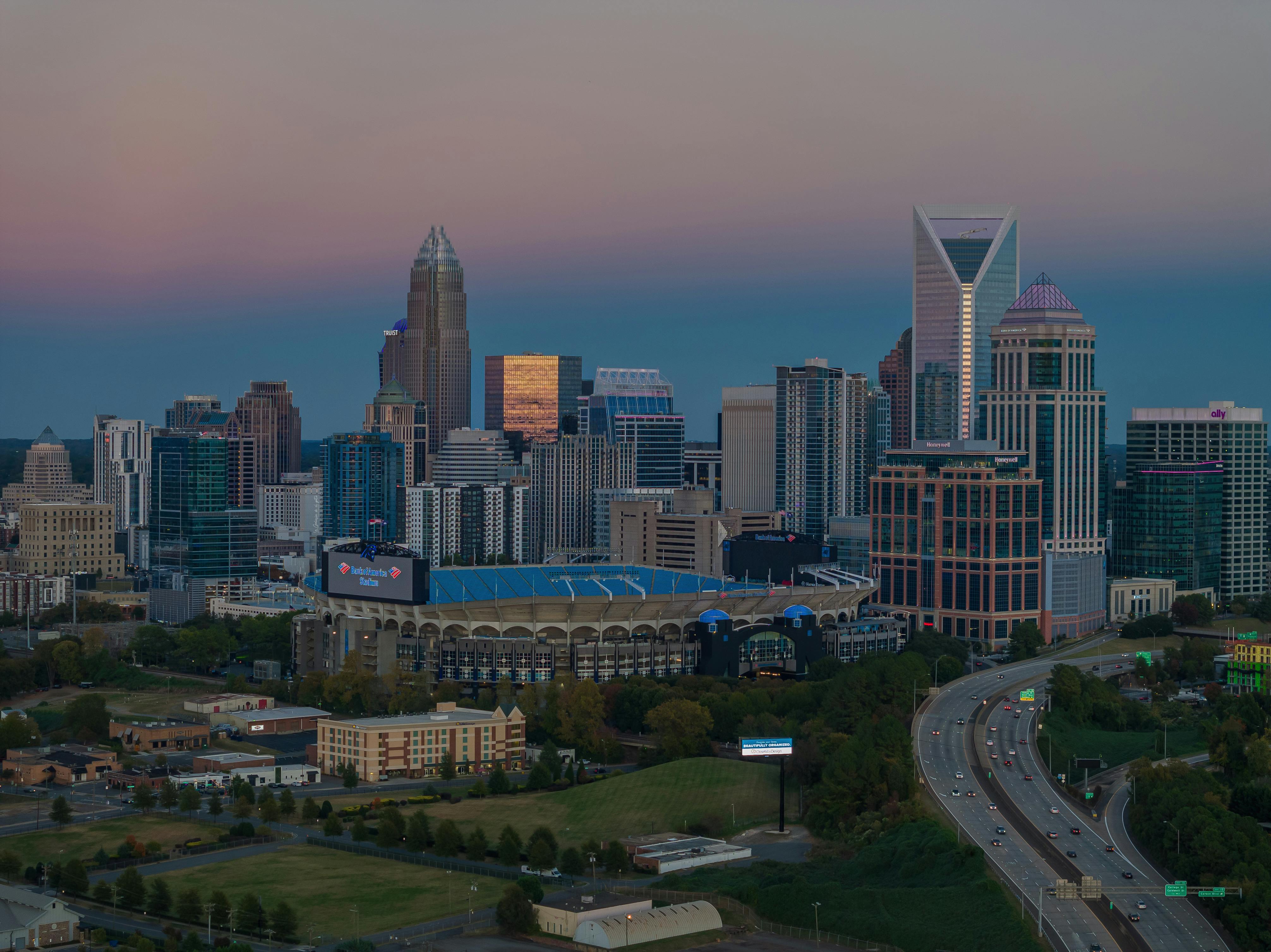 Downtown Skyline city skyline wallpaper, 4024x3016