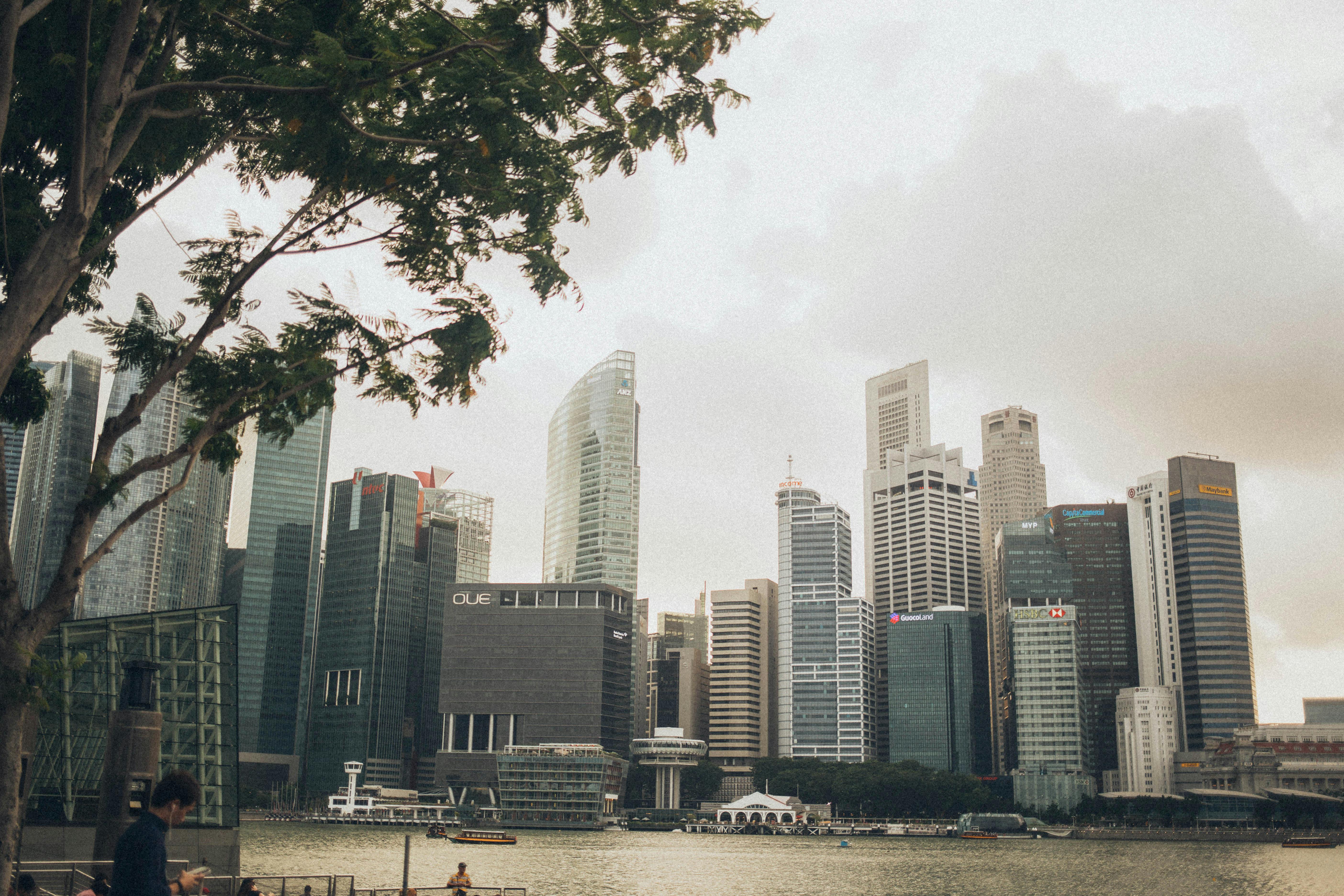 Singapore Skyline city skyline wallpaper, 5617x3745