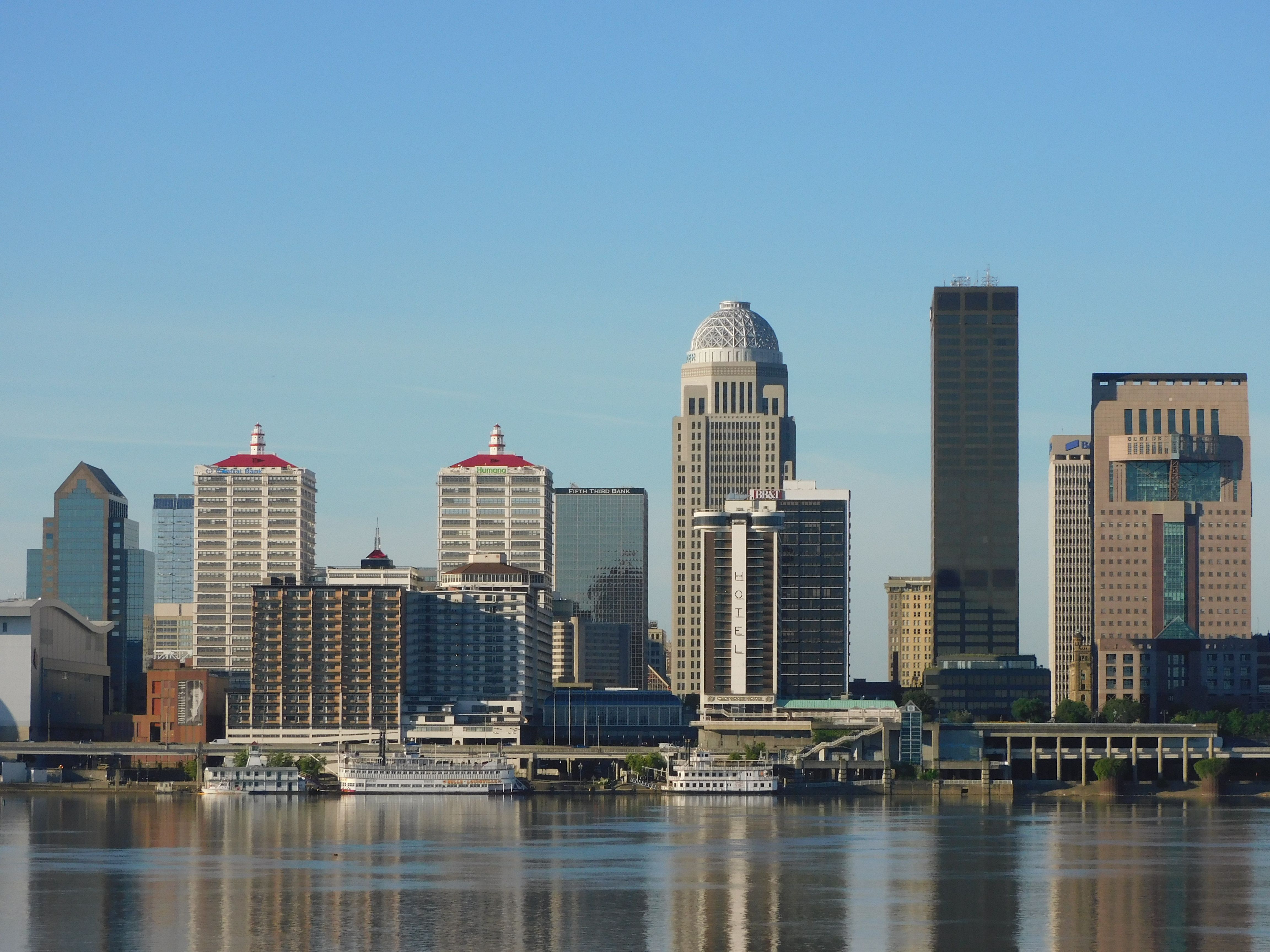 Downtown Skyline city skyline wallpaper, 4608x3456