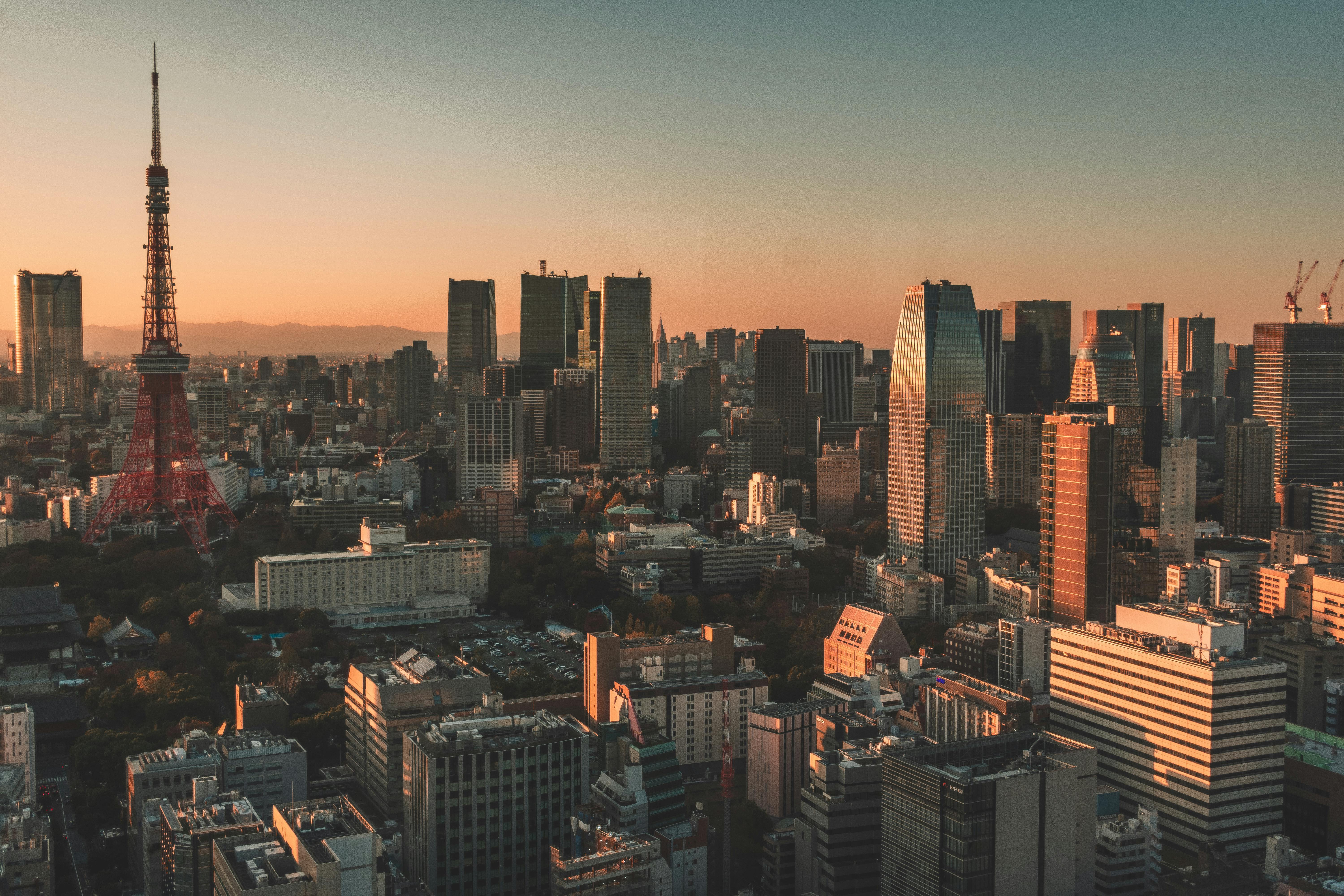 Tokyo Skyline city skyline wallpaper, 6000x4000
