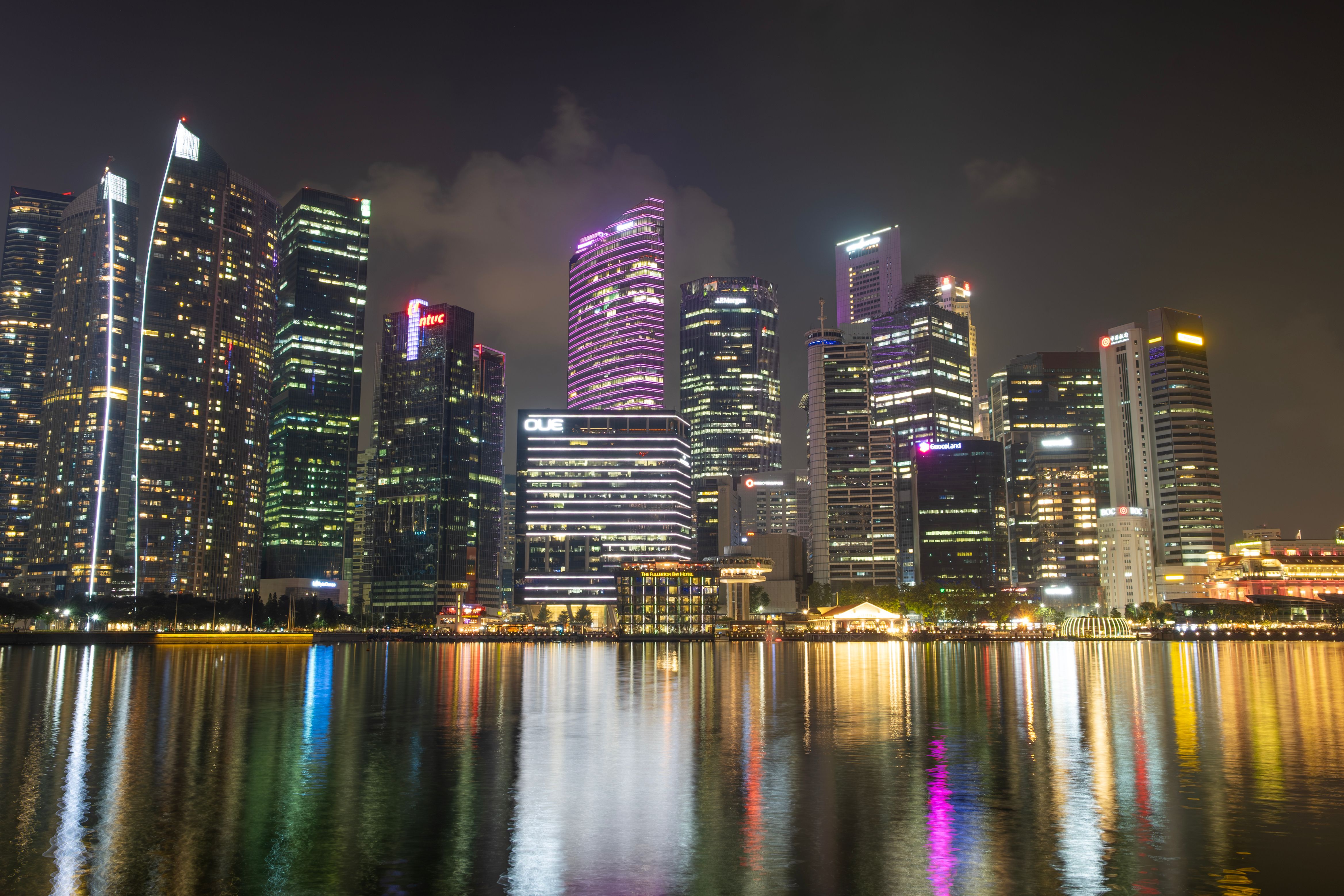 Singapore Skyline city skyline wallpaper, 4674x3116