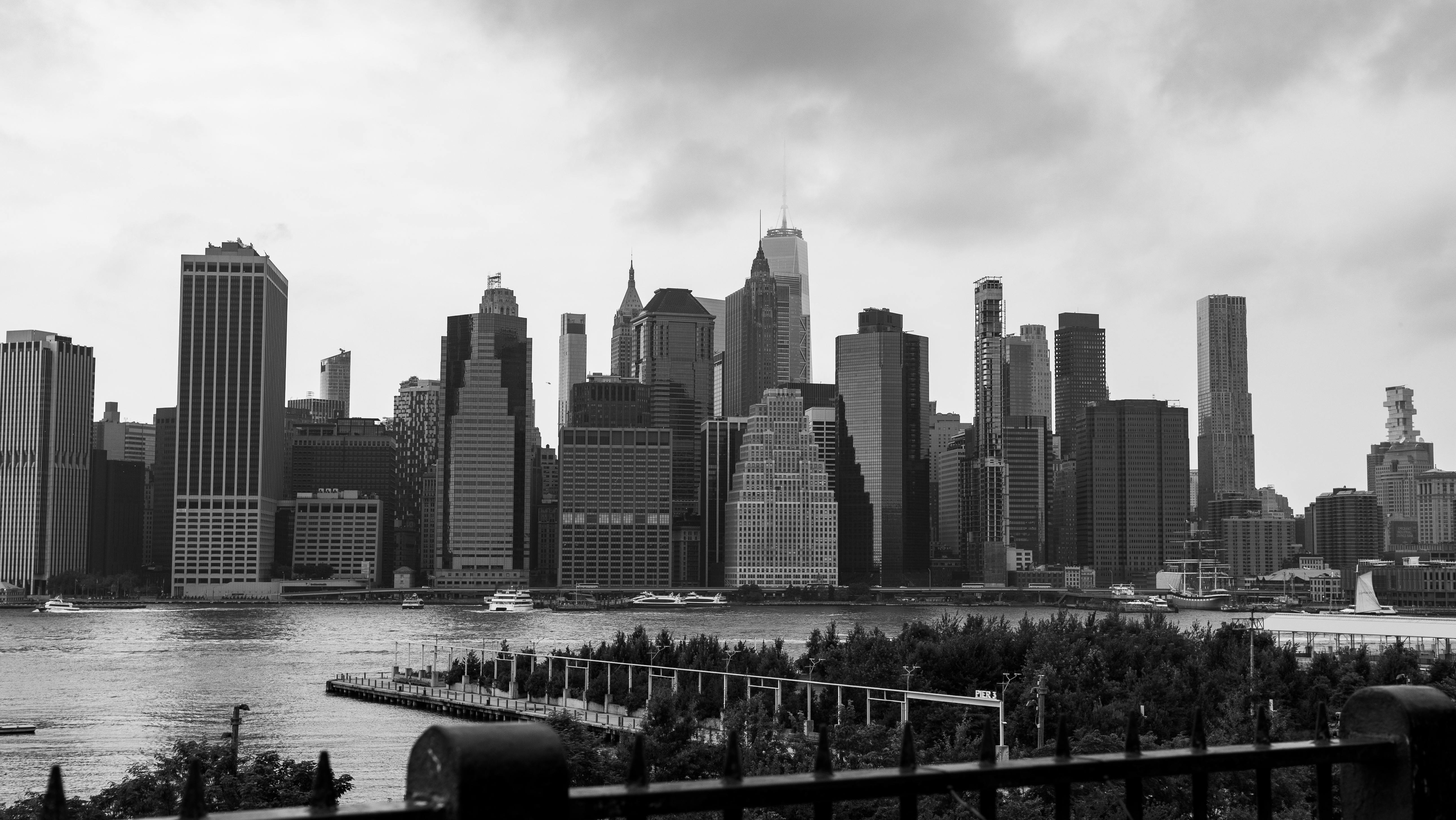 New York Skyline city skyline wallpaper, 5168x2912