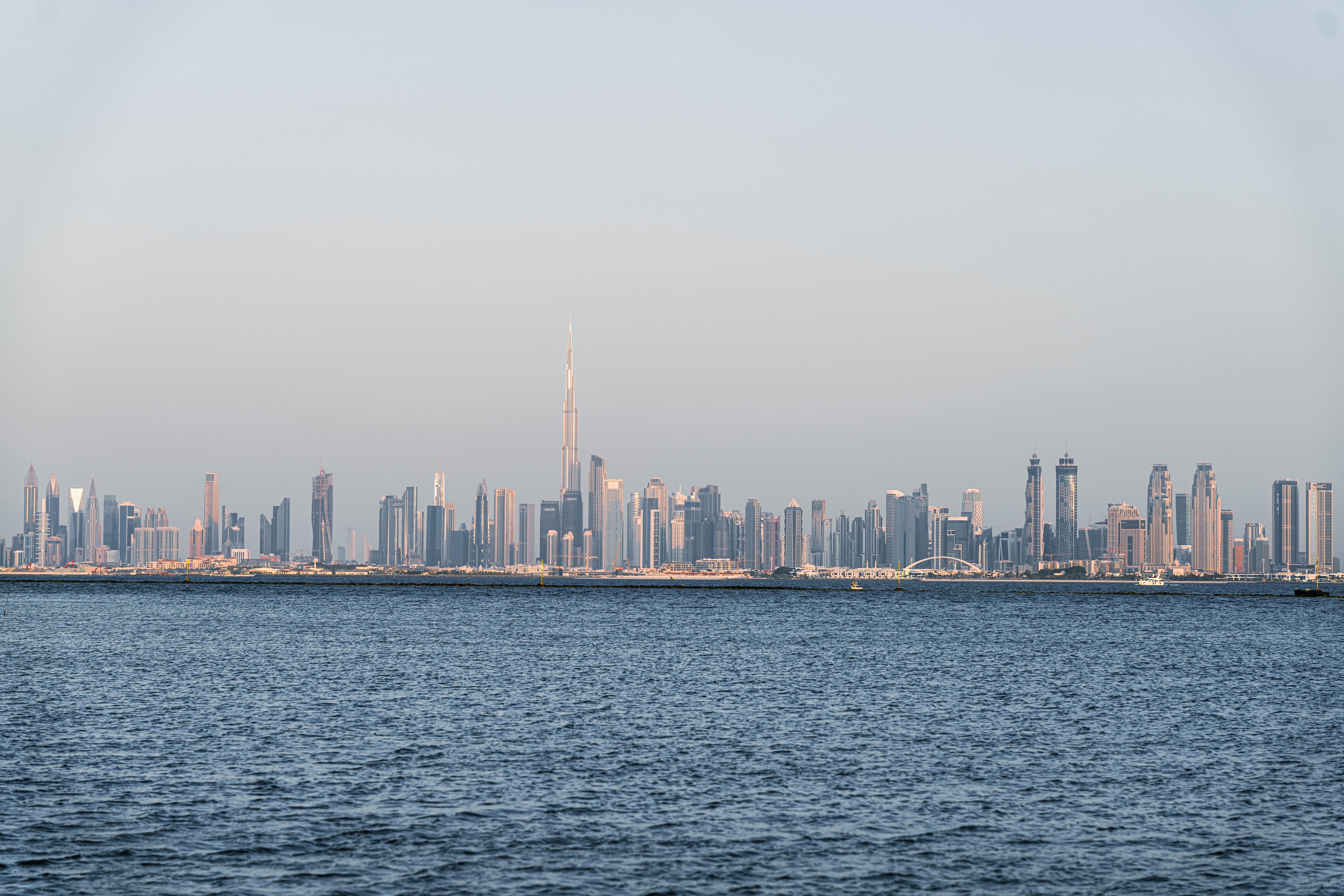 Dubai Skyline city skyline wallpaper, 8192x5461