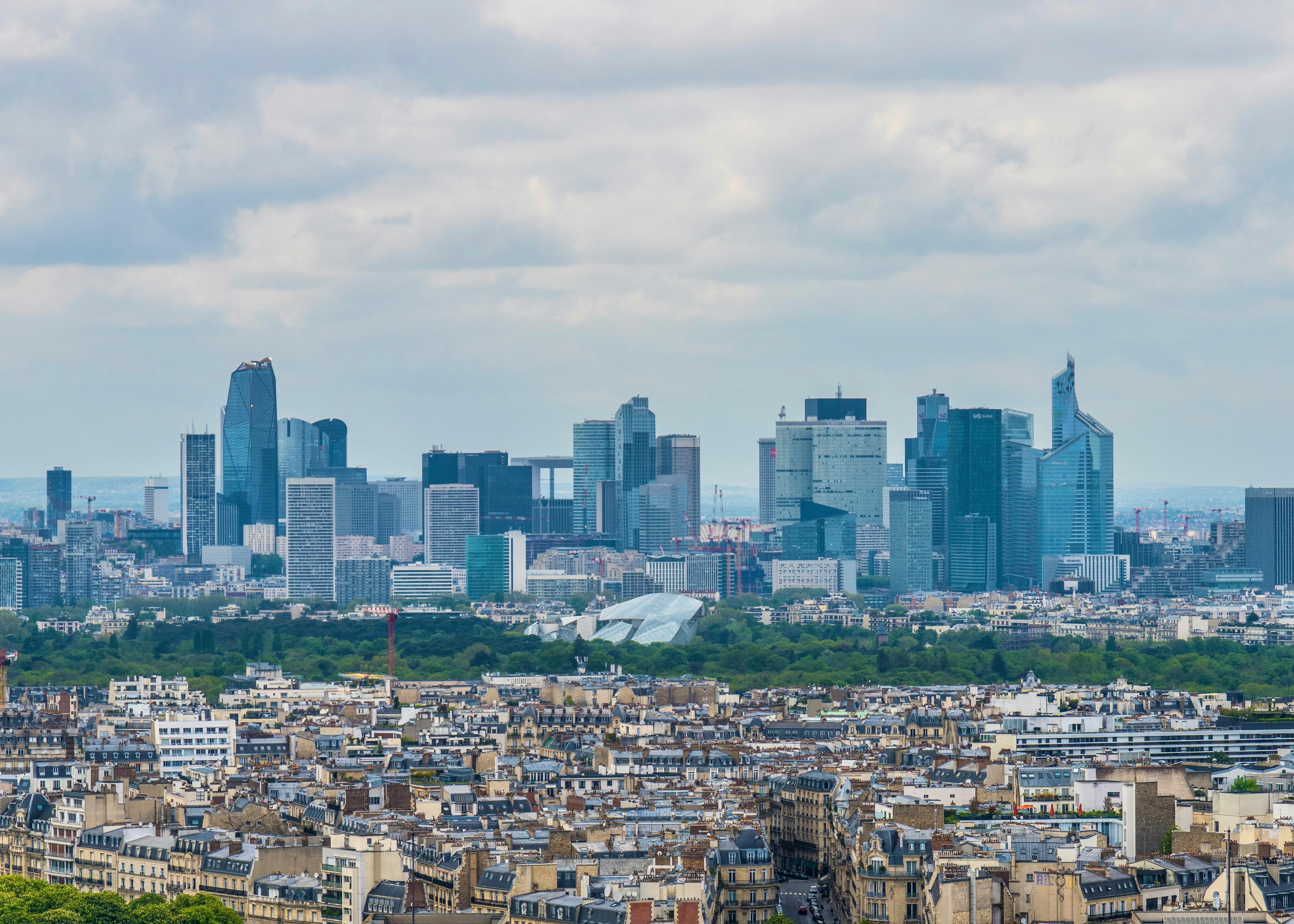 Paris Skyline city skyline wallpaper, 5187x3705