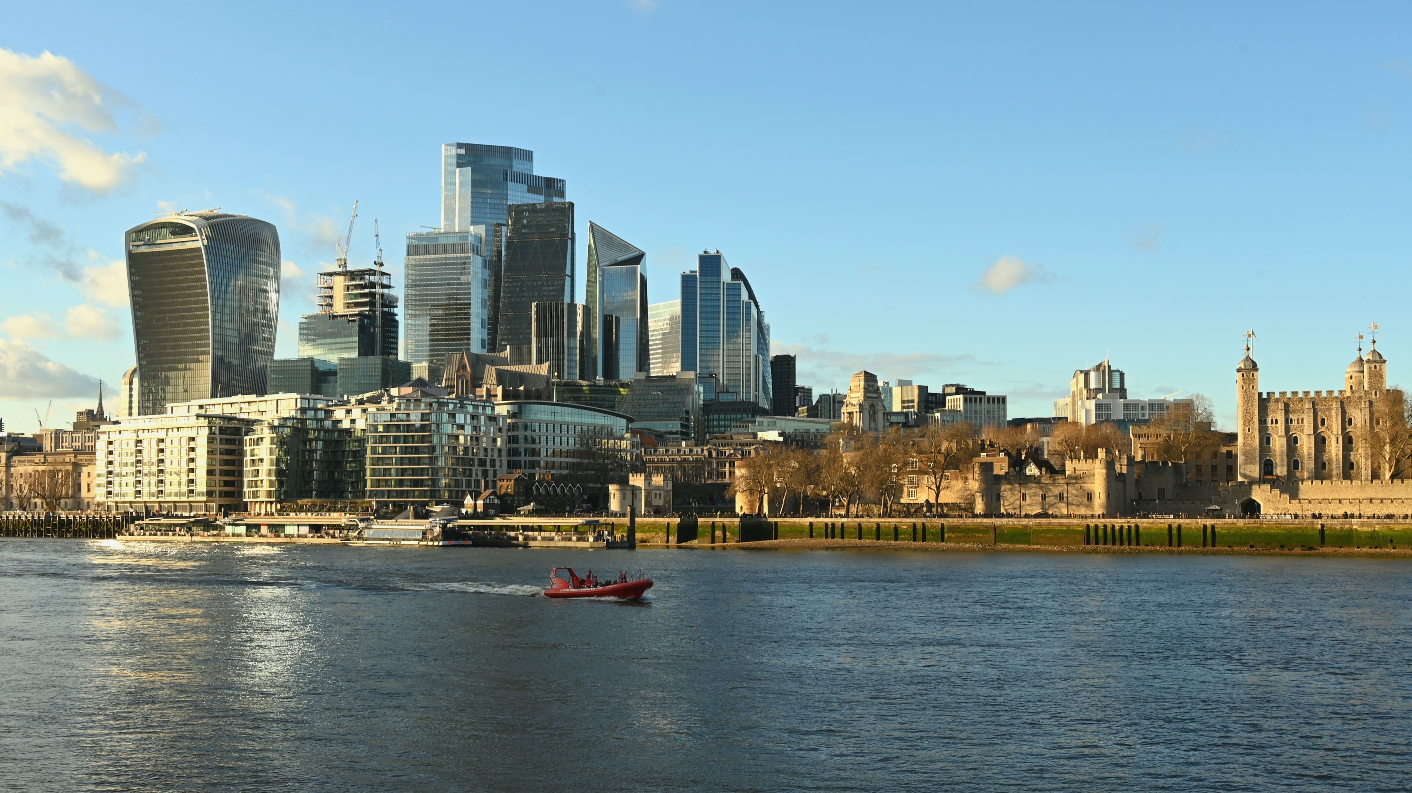 London Skyline city skyline wallpaper, 4822x2711